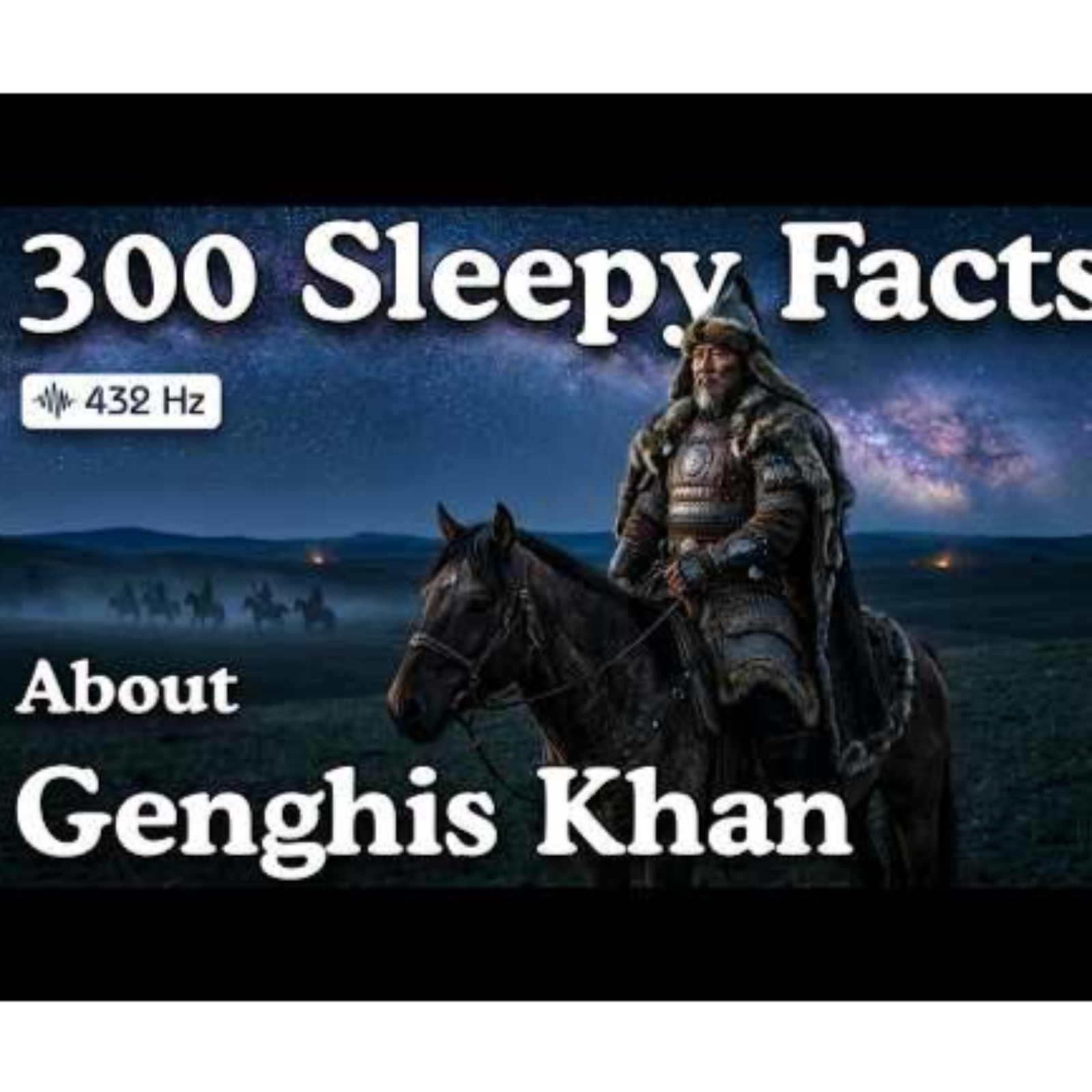 From Nothing to Empire_ The Most Relaxing Facts About Genghis Khan _ No Ads episode artwork