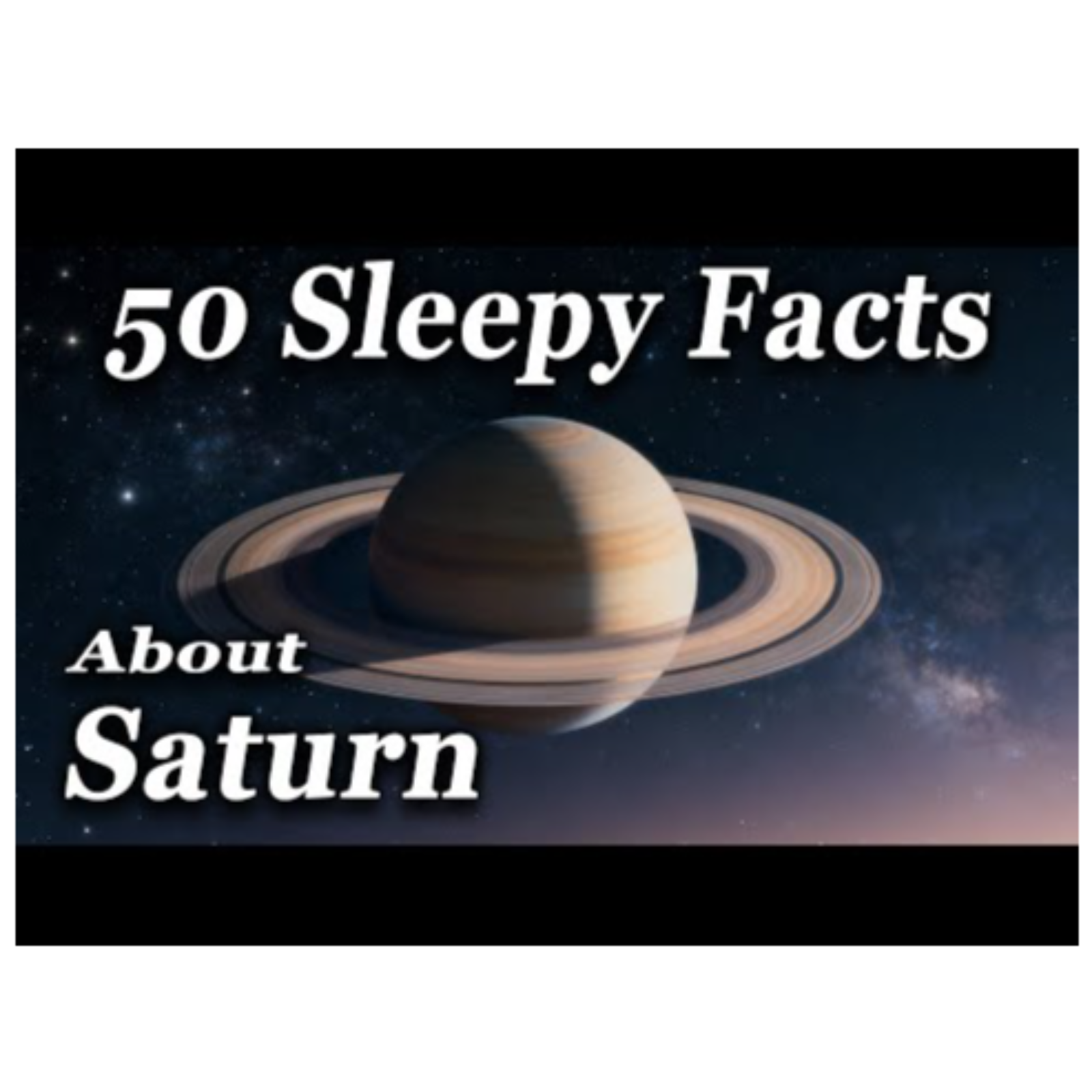 The Most Relaxing Facts About Saturn to Help You Fall Asleep episode artwork