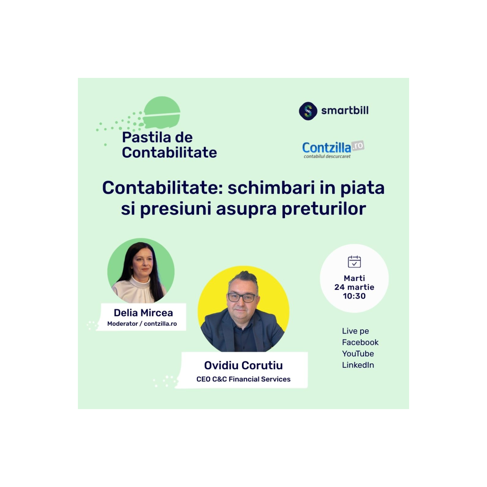 Contabilitate - schimbari in piata si presiuni asupra preturilor - #PastilaDeContabilitate