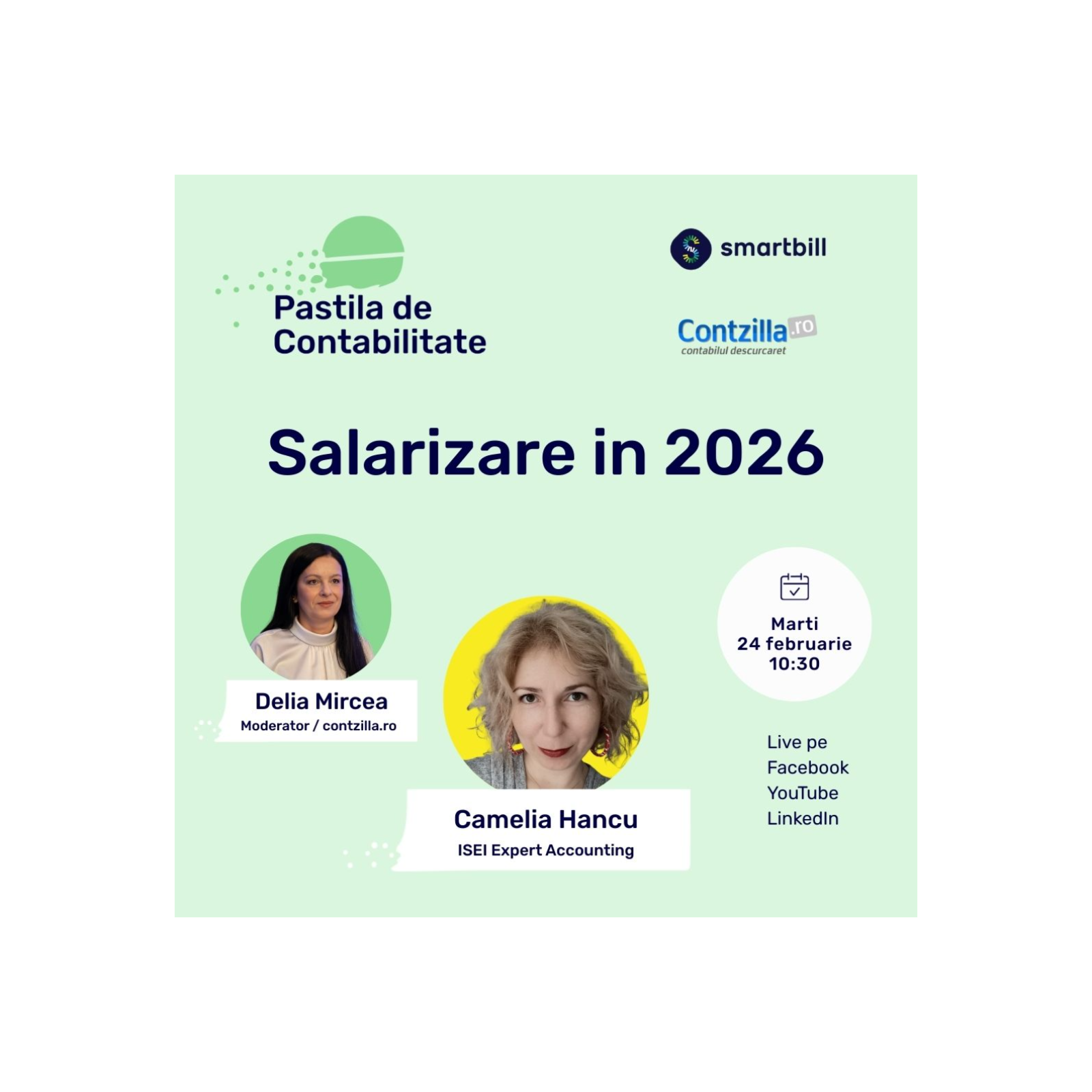 Salarizare in 2026 - #PastilaDeContabilitate