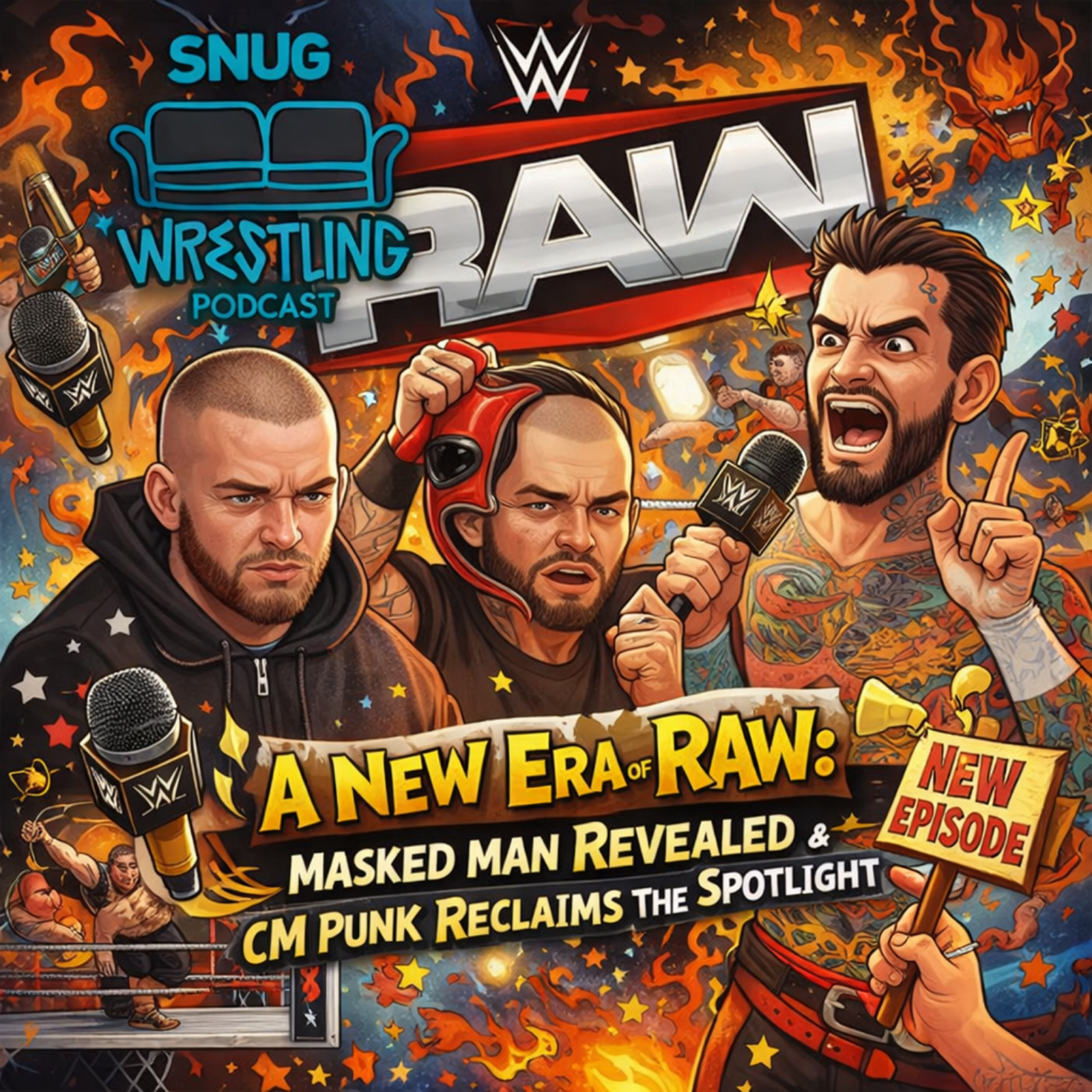 A New Era of RAW: Masked Man Revealed & CM Punk Reclaims the Spotlight