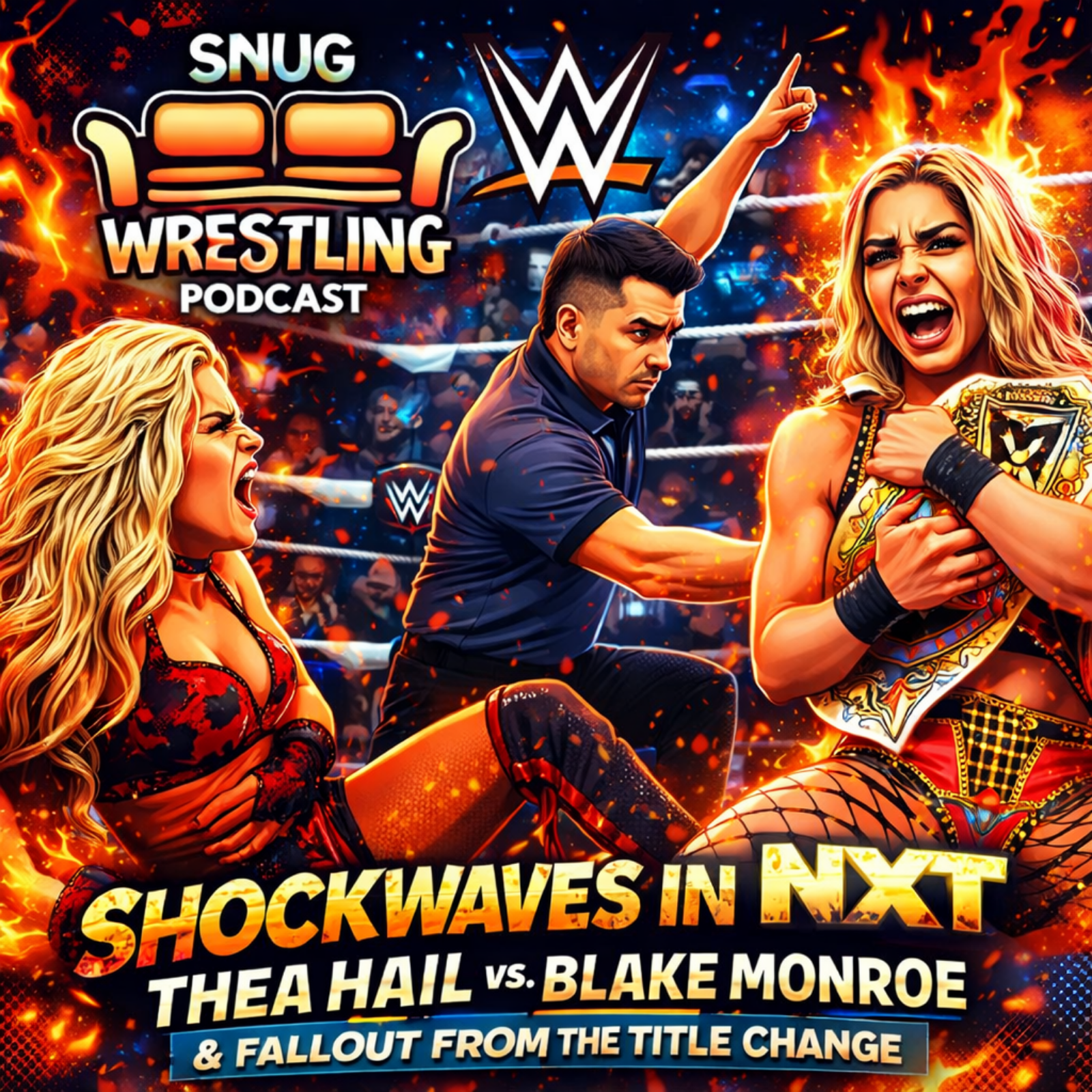 Shockwaves in NXT: Thea Hail vs. Blake Monroe & Fallout From the Title Change