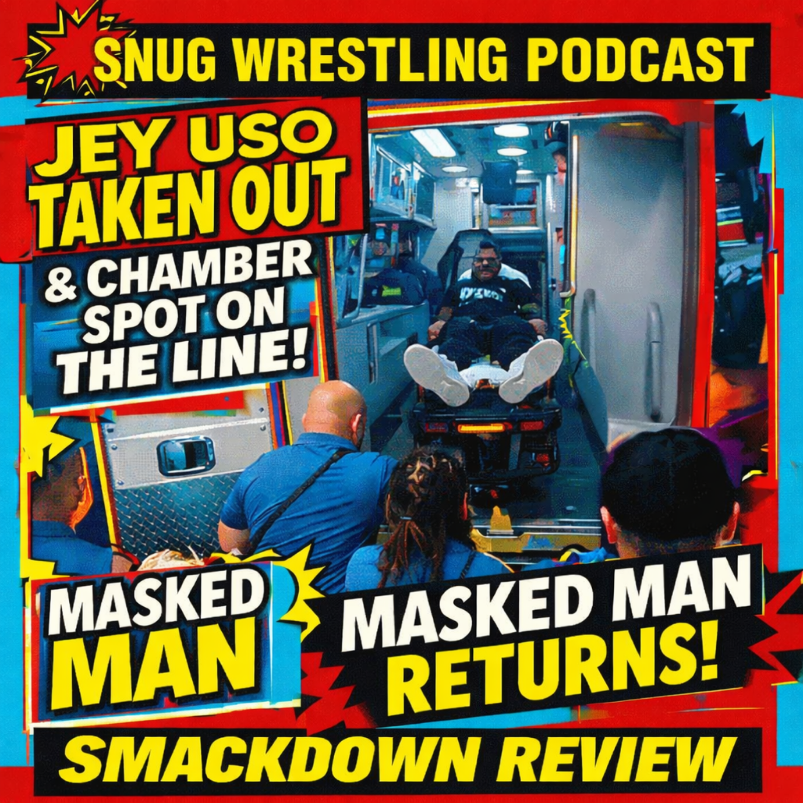 Jey Uso Taken Out, Masked Man Returns & Chamber Spot on the Line! | SmackDown Review