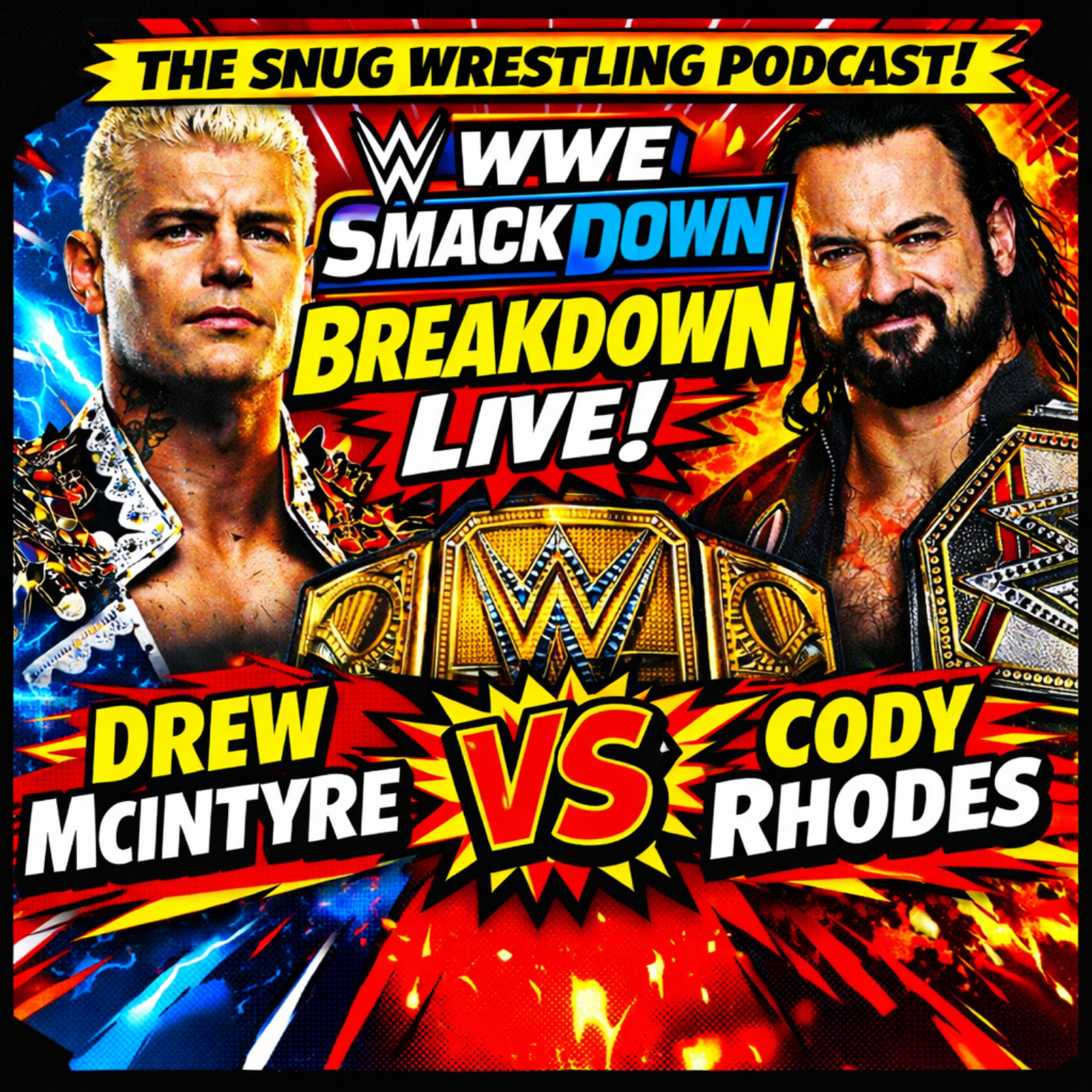 WWE SmackDown Breakdown - Drew McIntyre vs Cody Rhodes