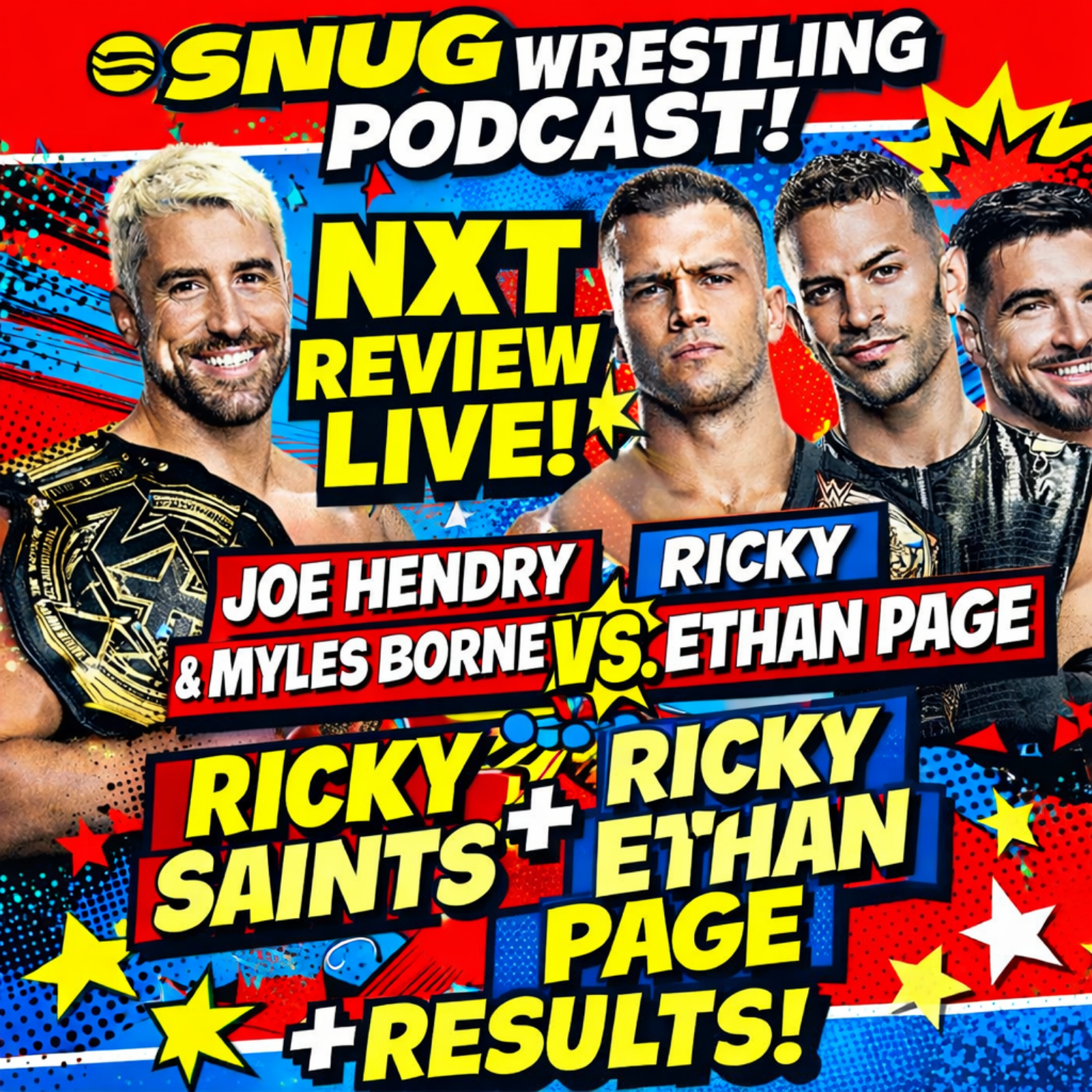NXT Review | Joe Hendry & Myles Borne vs Ricky Saints & Ethan Page + Results