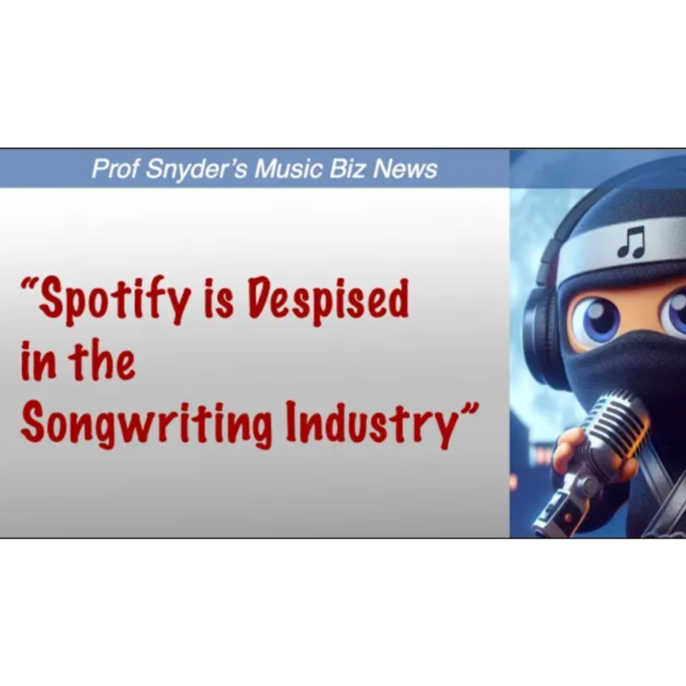 Universal Music Group Renews Agreement with Spotify Announcing STREAMING 2.0! episode artwork