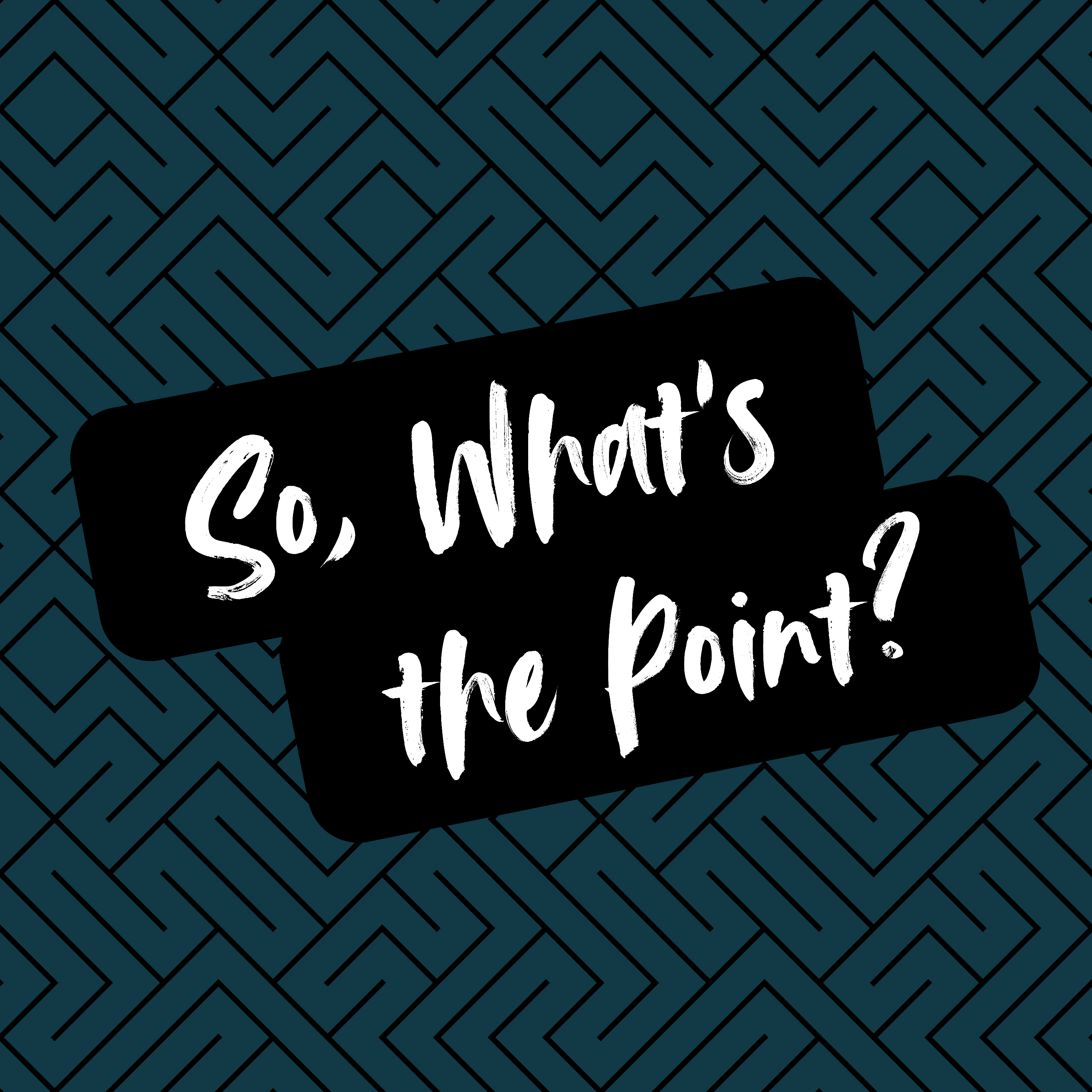 So, What's the Point? podcast artwork