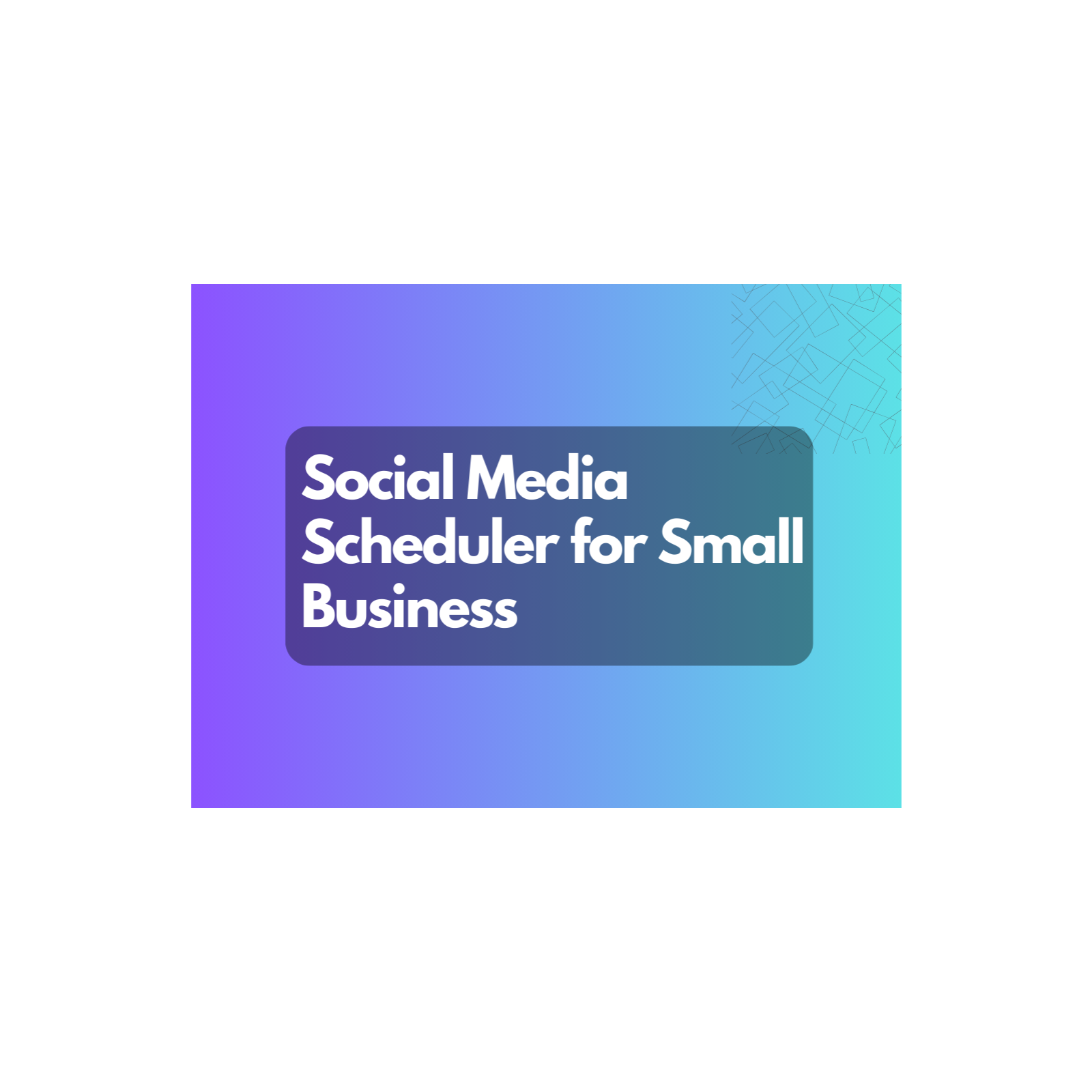 Social Media Scheduler for Small Business Podcast
