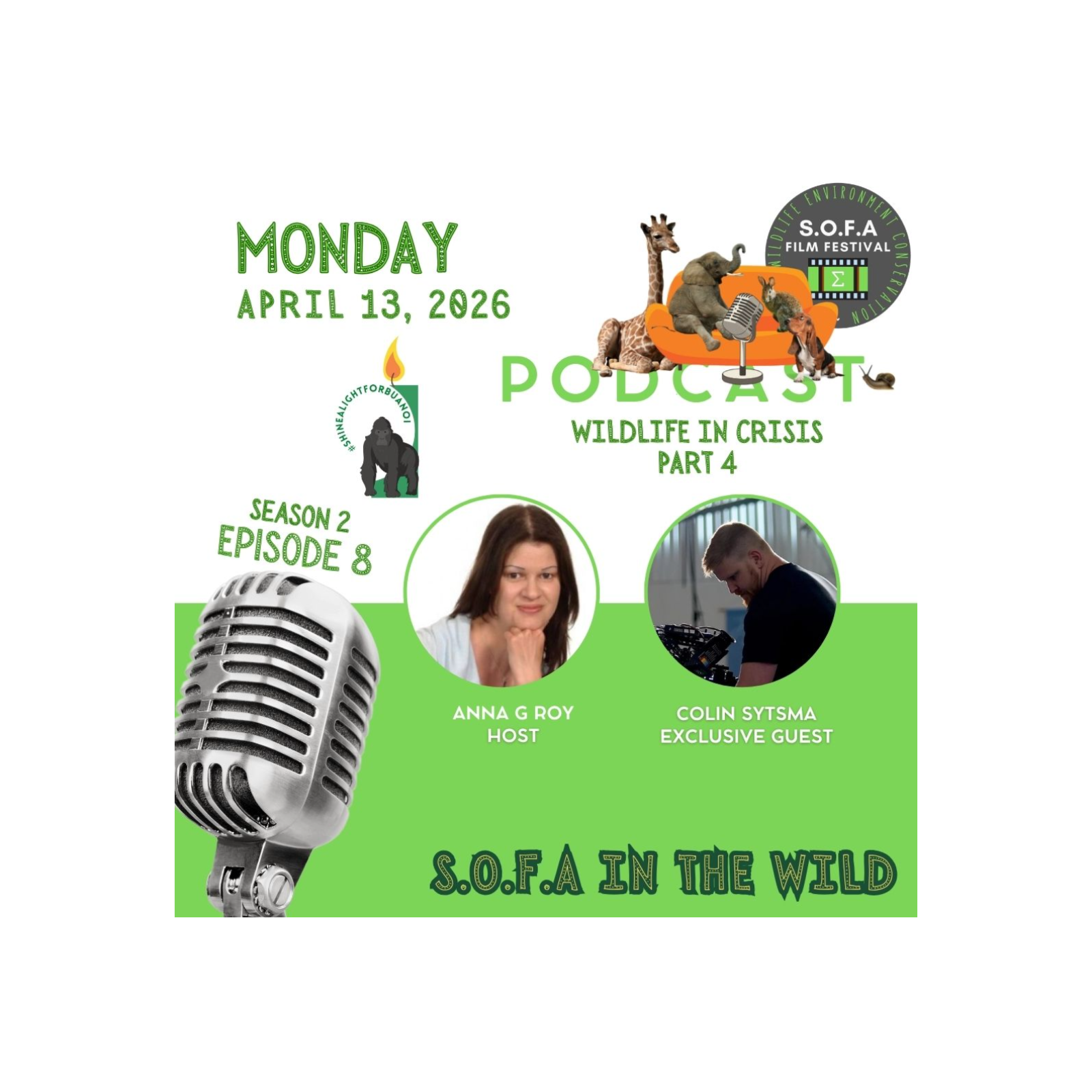 Wildlife In Crisis: Part 4 with Colin Sytsma