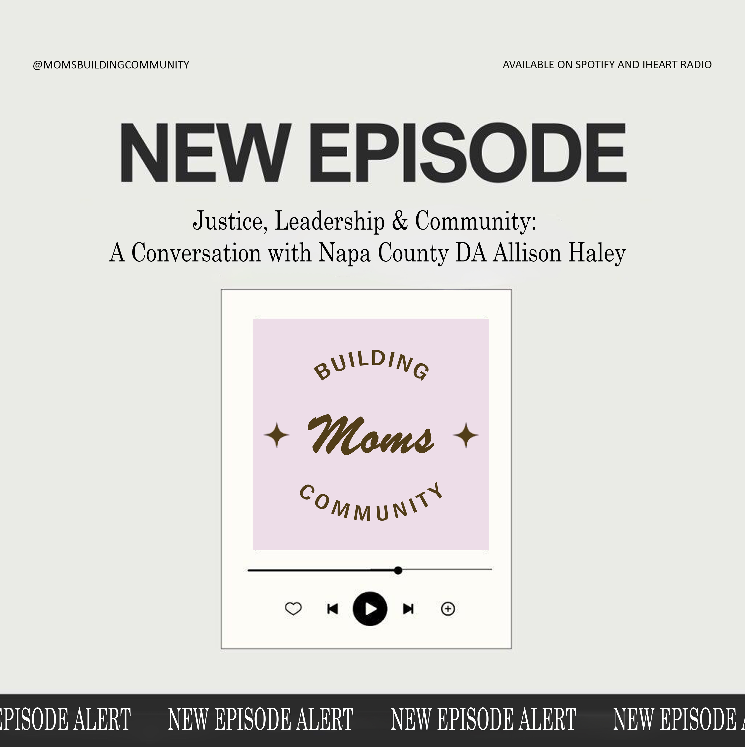 Justice, Leadership & Community: A Conversation with Napa County DA Allison Haley episode artwork