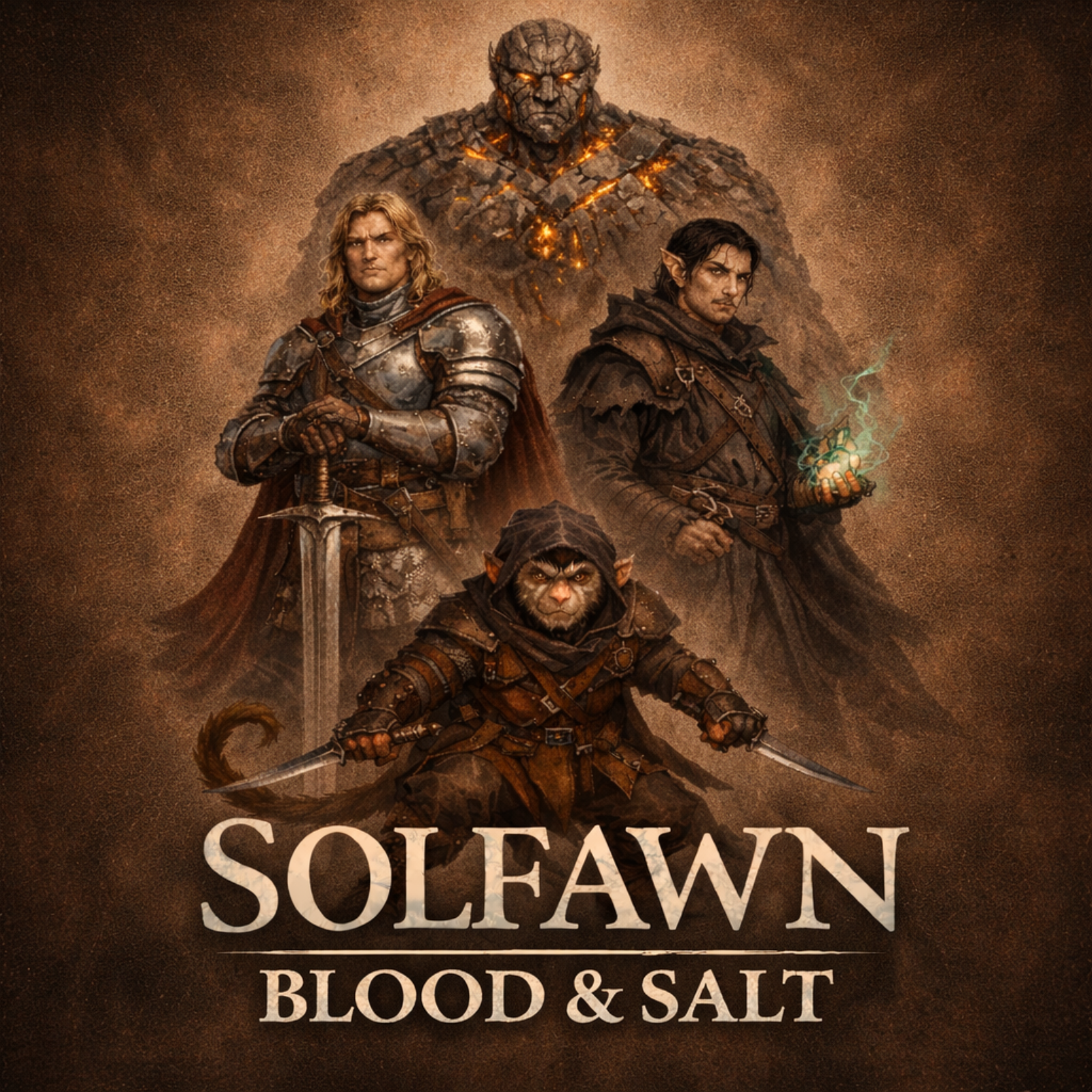 Solfawn: Blood & Salt cover