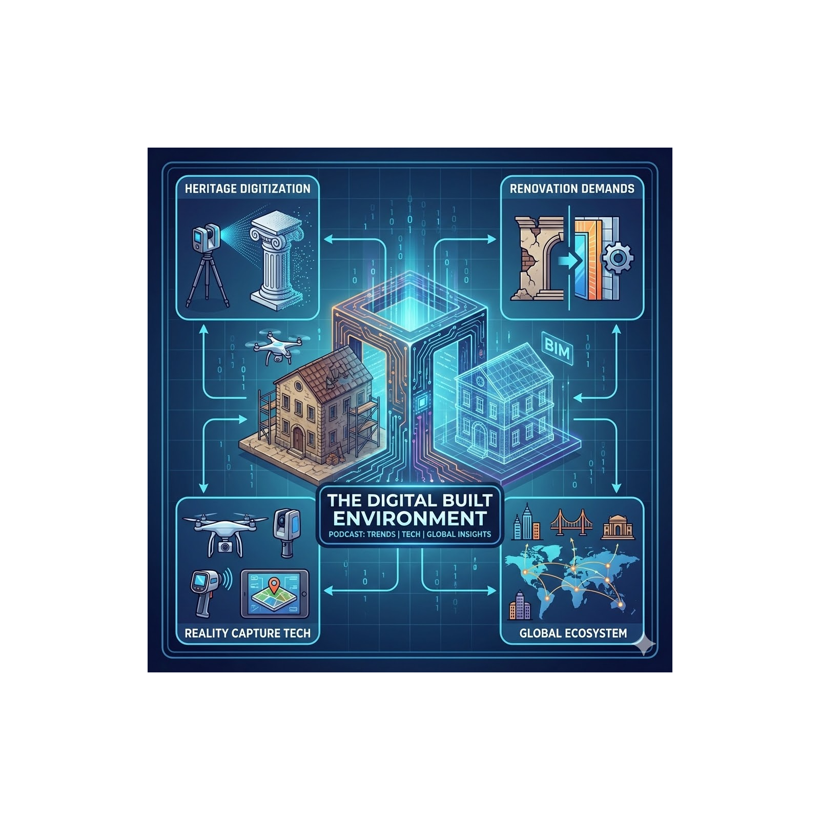 Built Environment Digitalization: Trends & Innovation