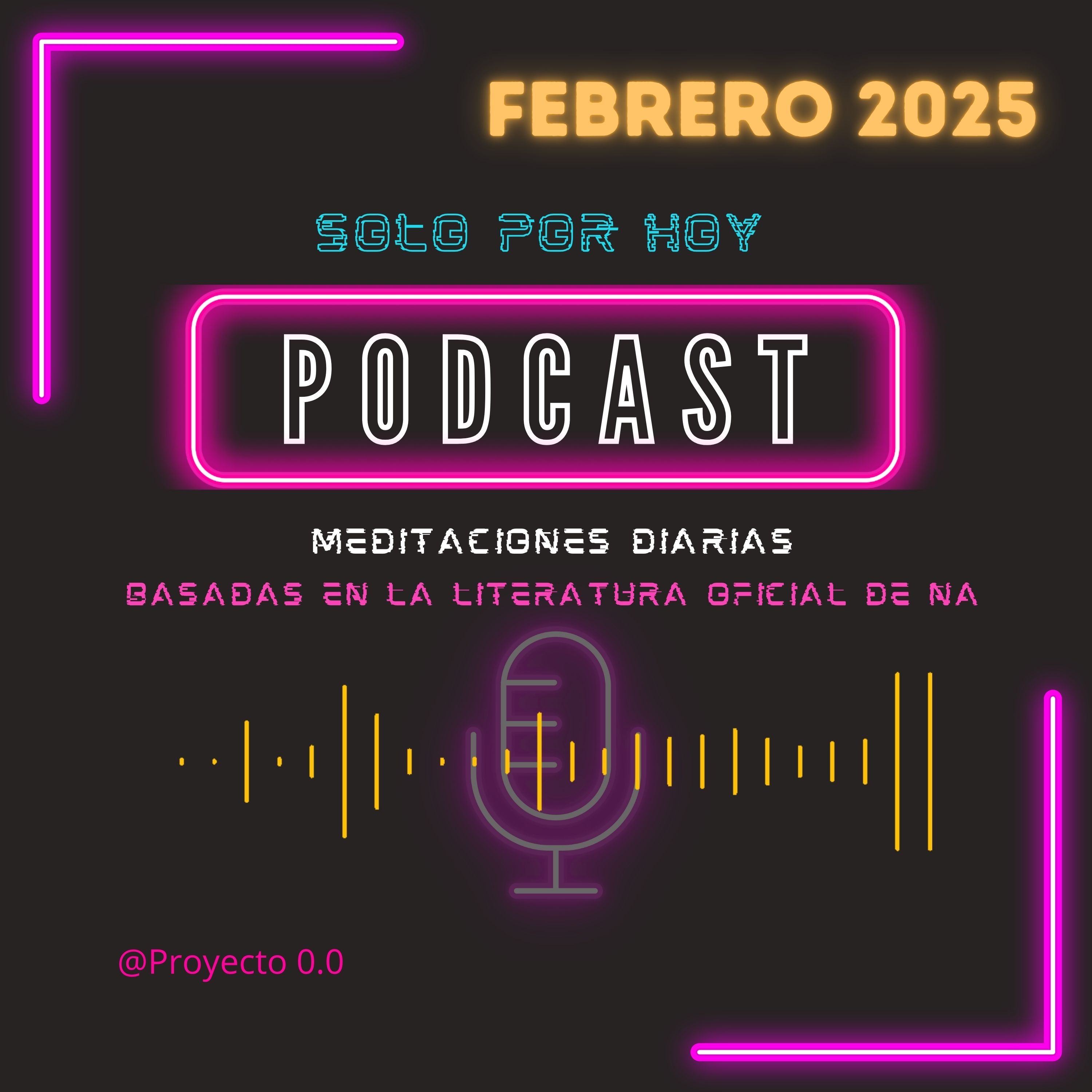 Sólo por hoy, 17 de febrero. LLEVAR EL MENSAJE, NO EL ADICTO.