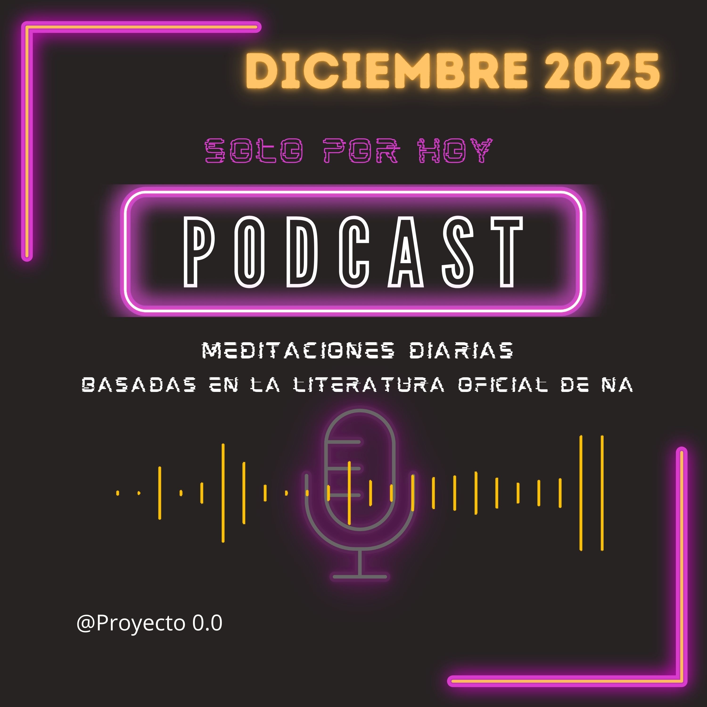 Sólo por Hoy, 2 de diciembre. RECUPERACIÓN, NUESTRA PRIMERA PRIORIDAD.