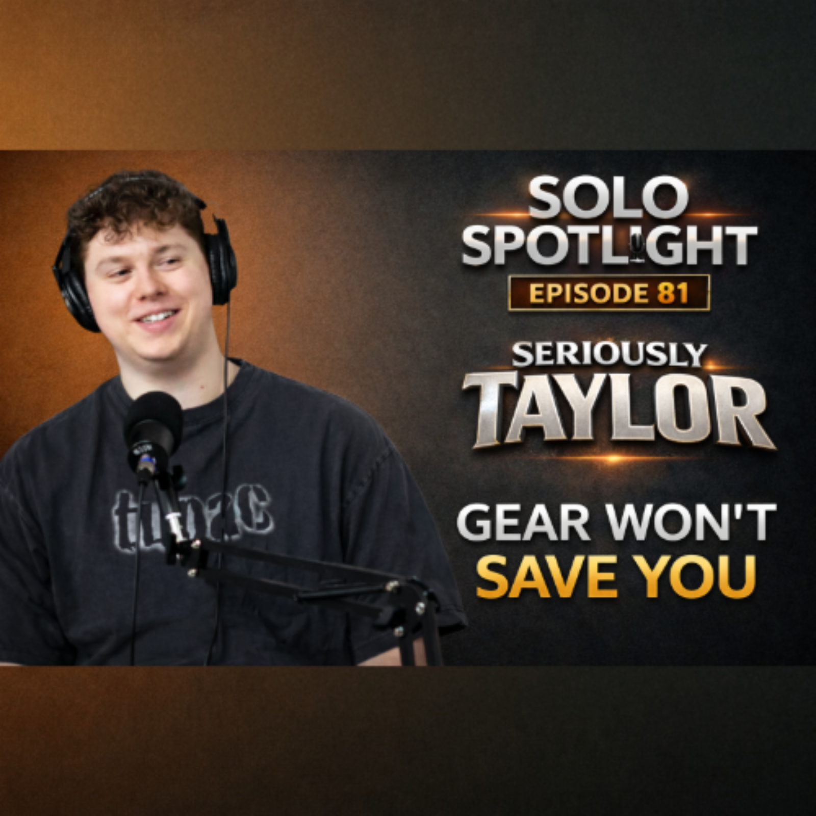 Gear Won’t Save You: Studio Standards, Skill & Practice | Seriously Taylor episode artwork