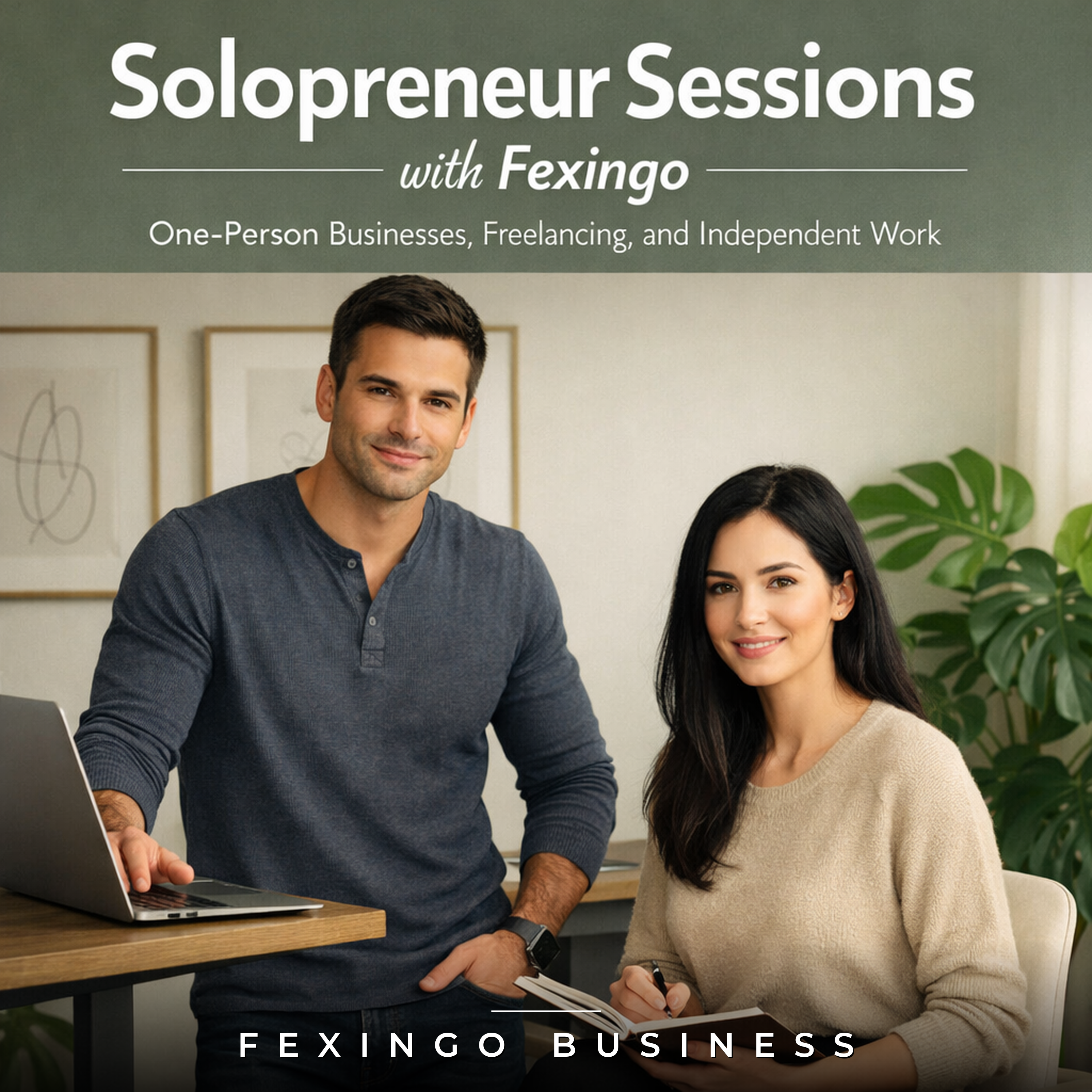 Solopreneur Sessions with Fexingo: One-Person Businesses, Freelancing, and Independent Work podcast artwork