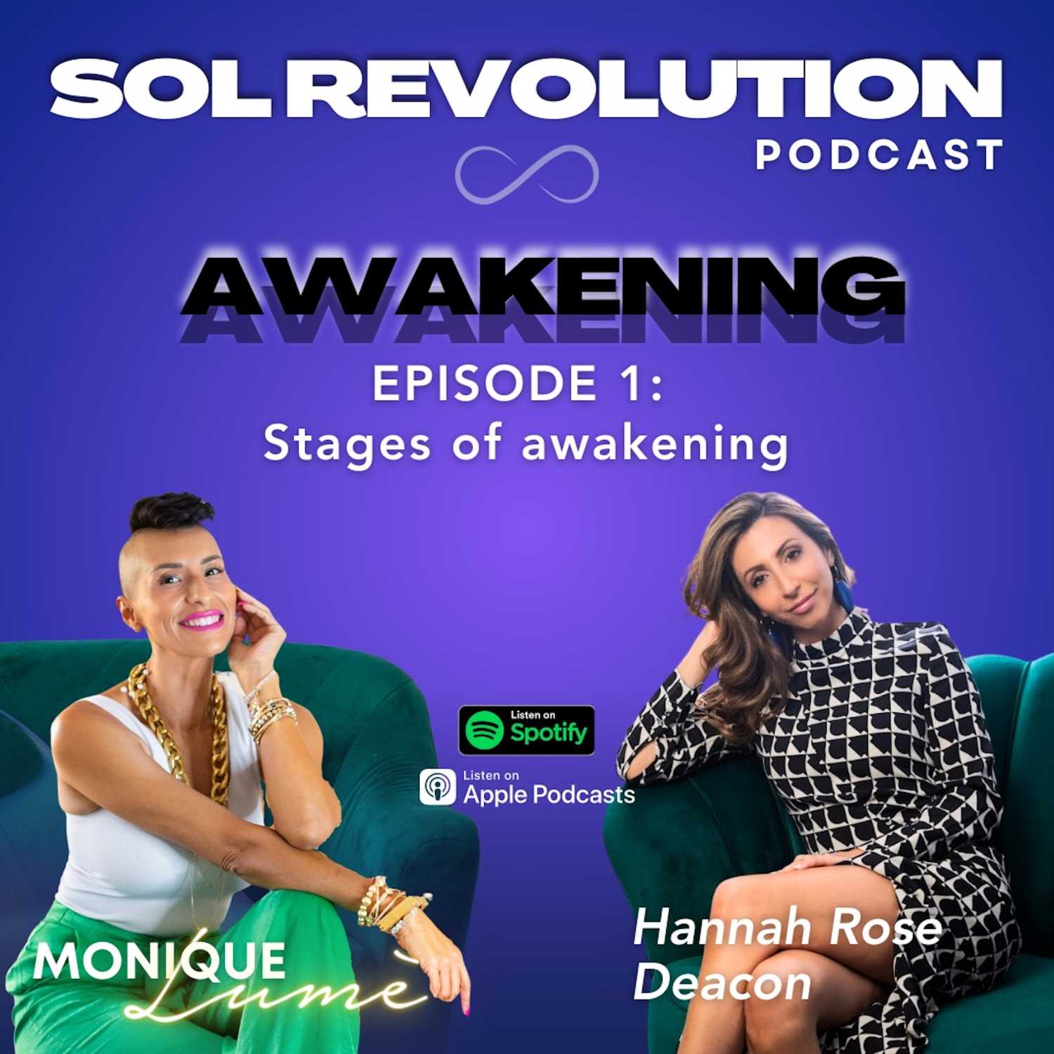 S1/EP1: Stages of awakening with Hannah Rose Deacon episode artwork