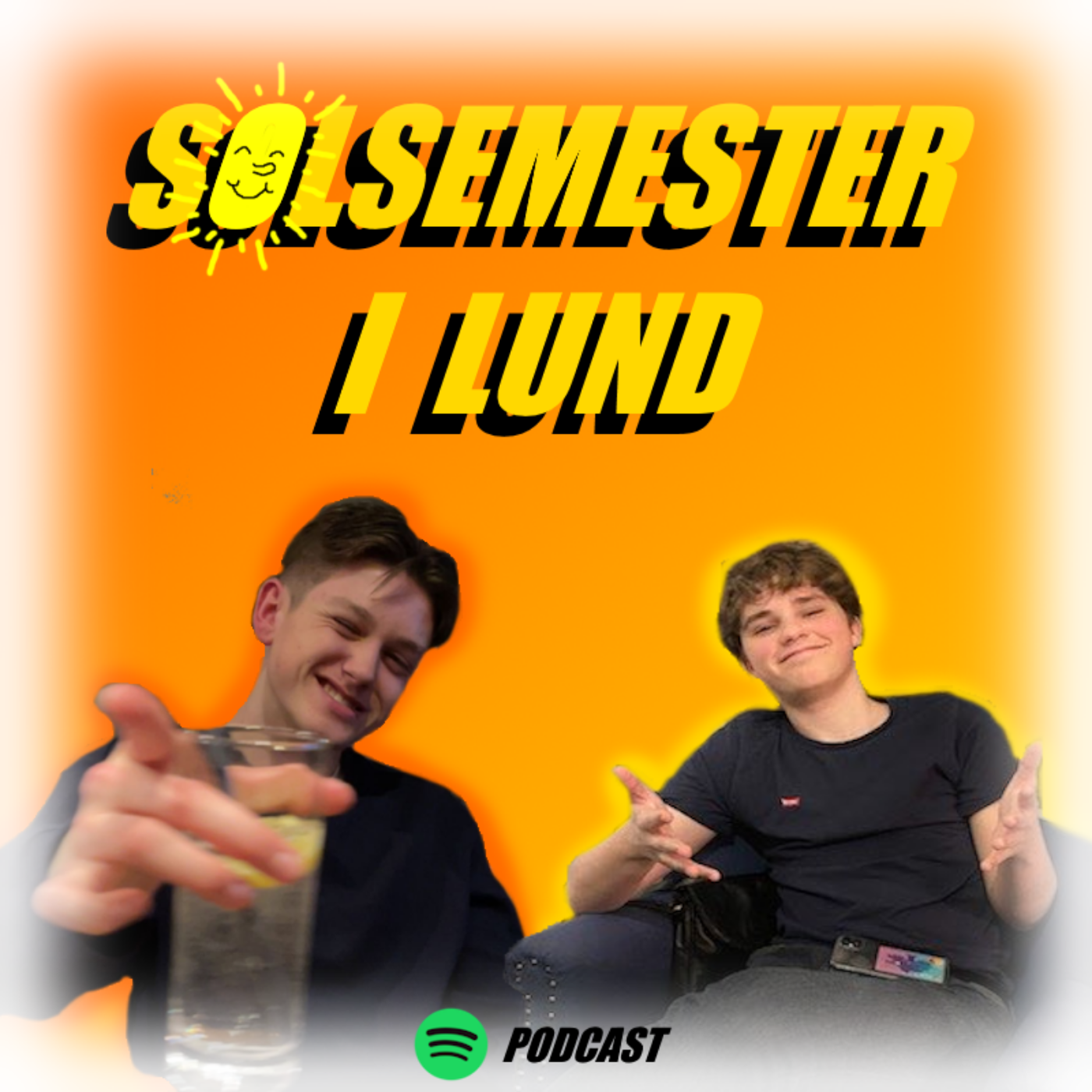 SOLSEMESTER I LUND S2 Ep02: Podden fortsätter faktiskt, Ayia Napa, SampeV2s take på Hemsedal och Poddens andra gäst någonsin! episode artwork