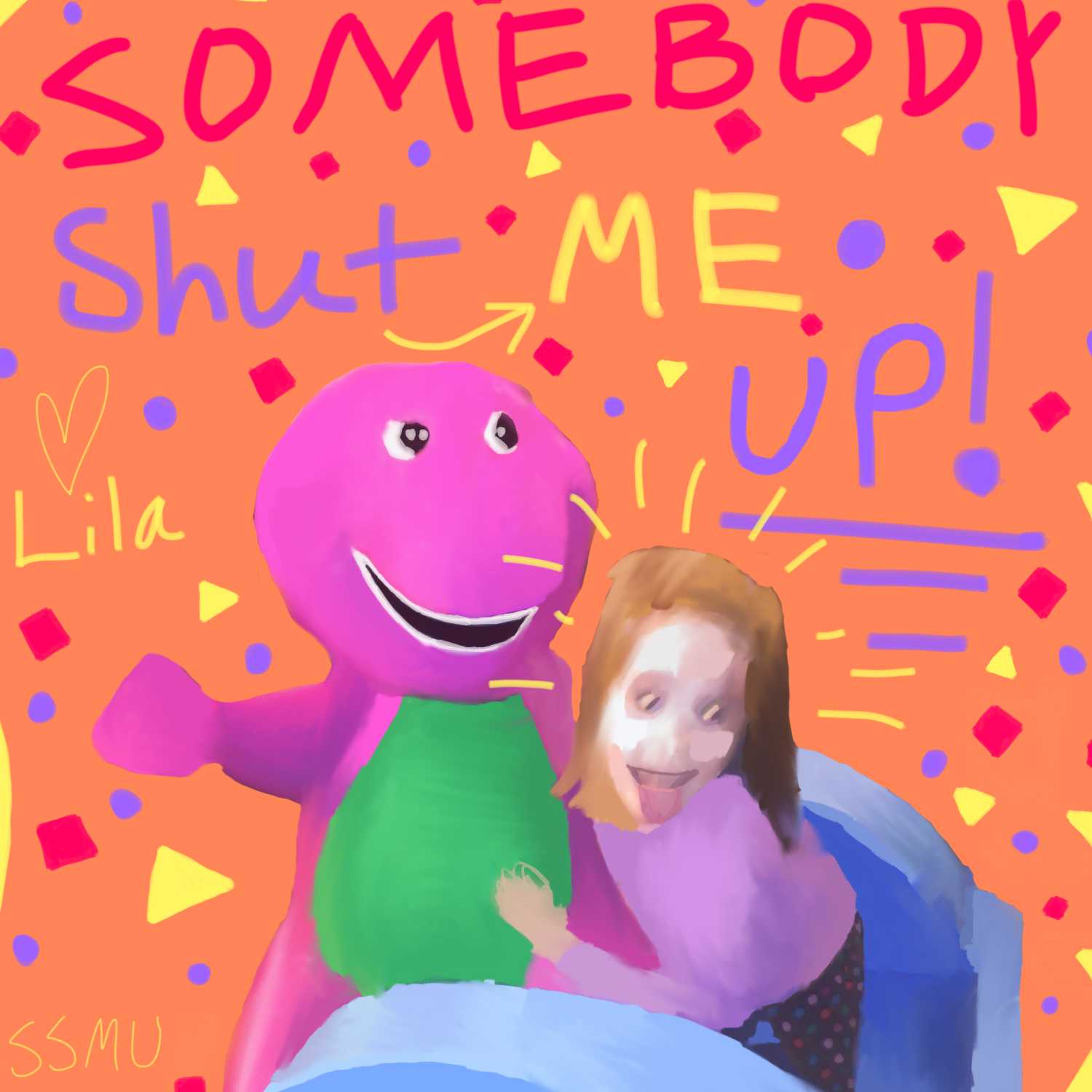 somebody shut me up podcast artwork