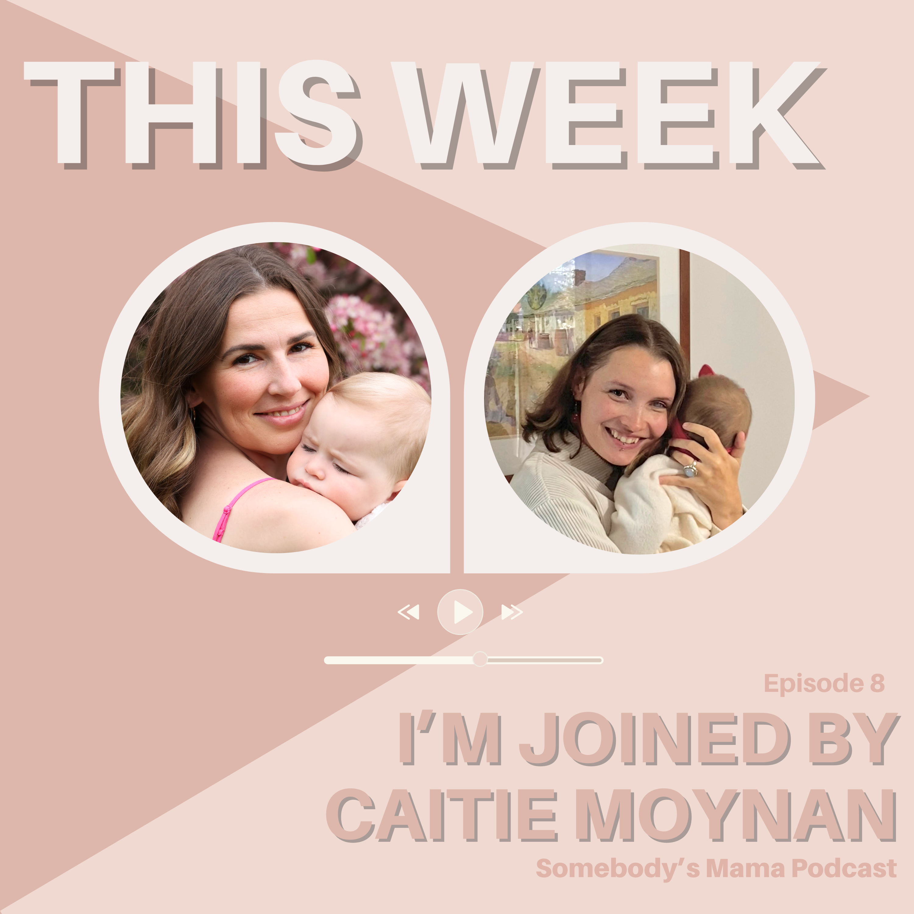 Newborn phase was not my cup of tea + trusting your intuition: Motherhood chat with Caitie Moynan episode artwork