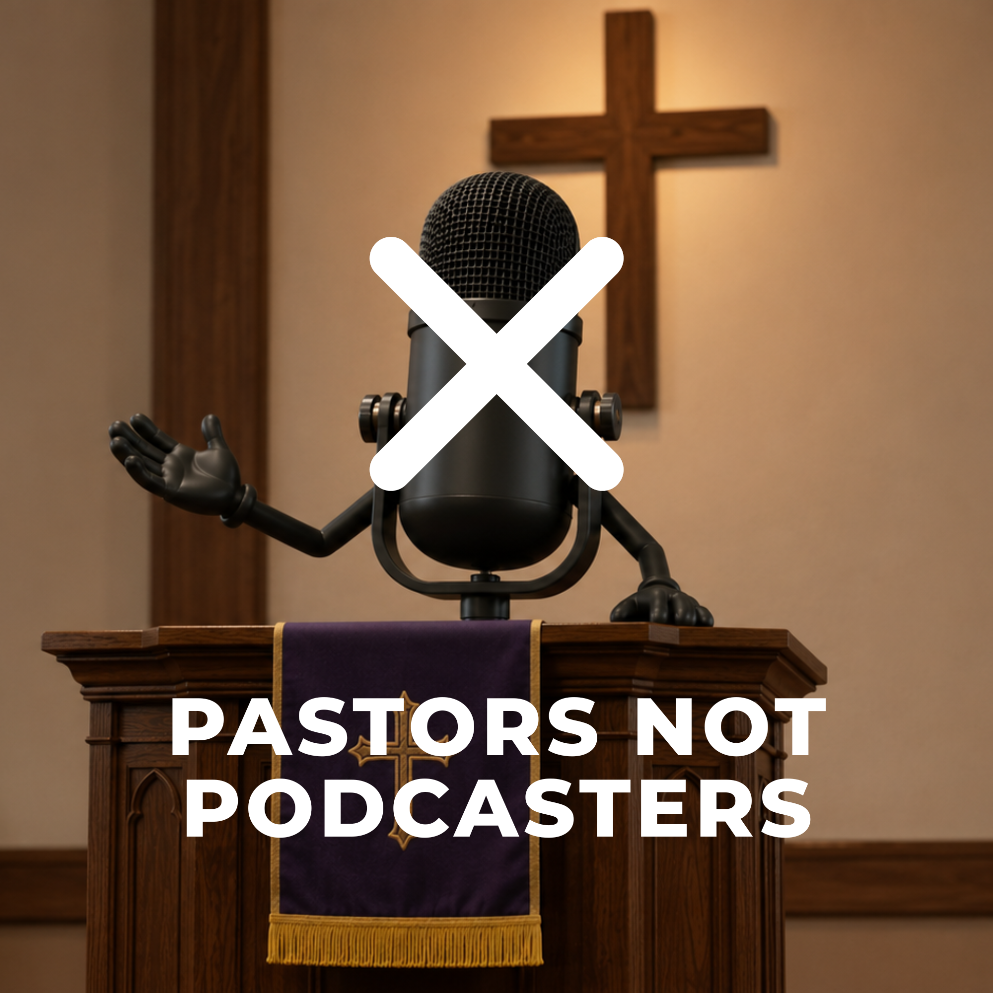 Pastors Not Podcasters episode artwork