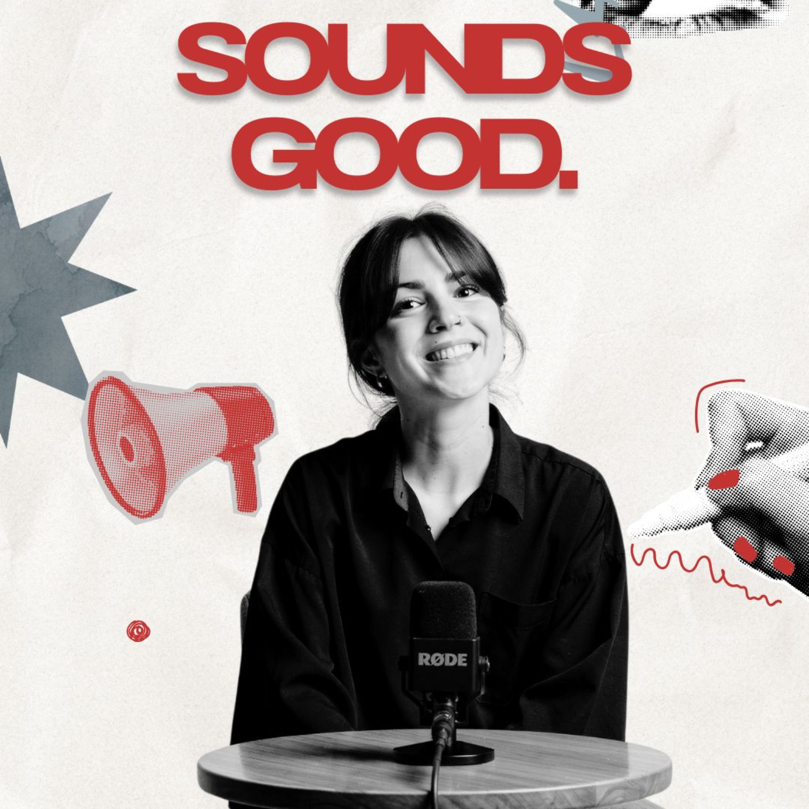 sounds good. launching June 1 episode artwork
