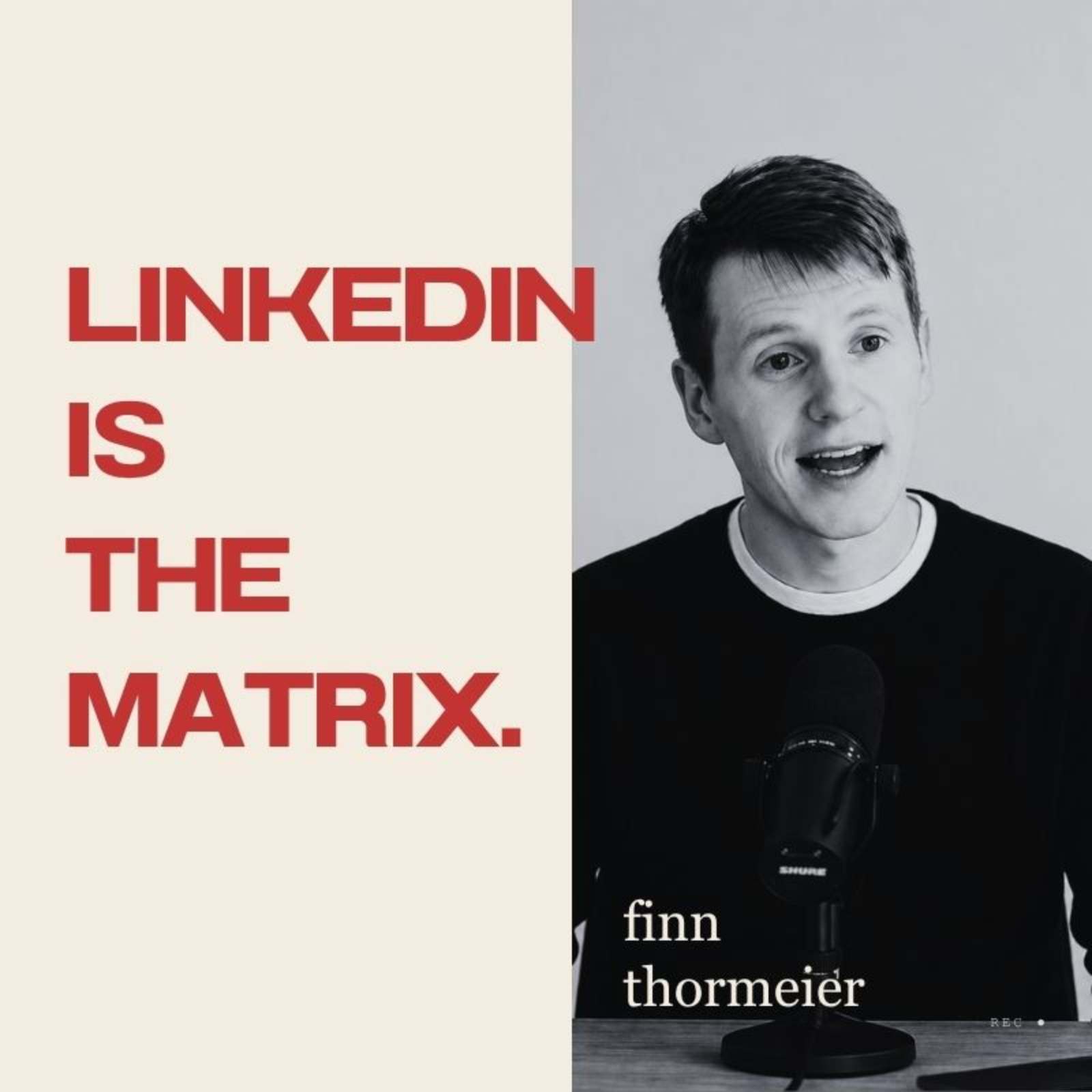 Stop the slop. Here's how to do founder-led content — Finn Thormeier @ Project 33