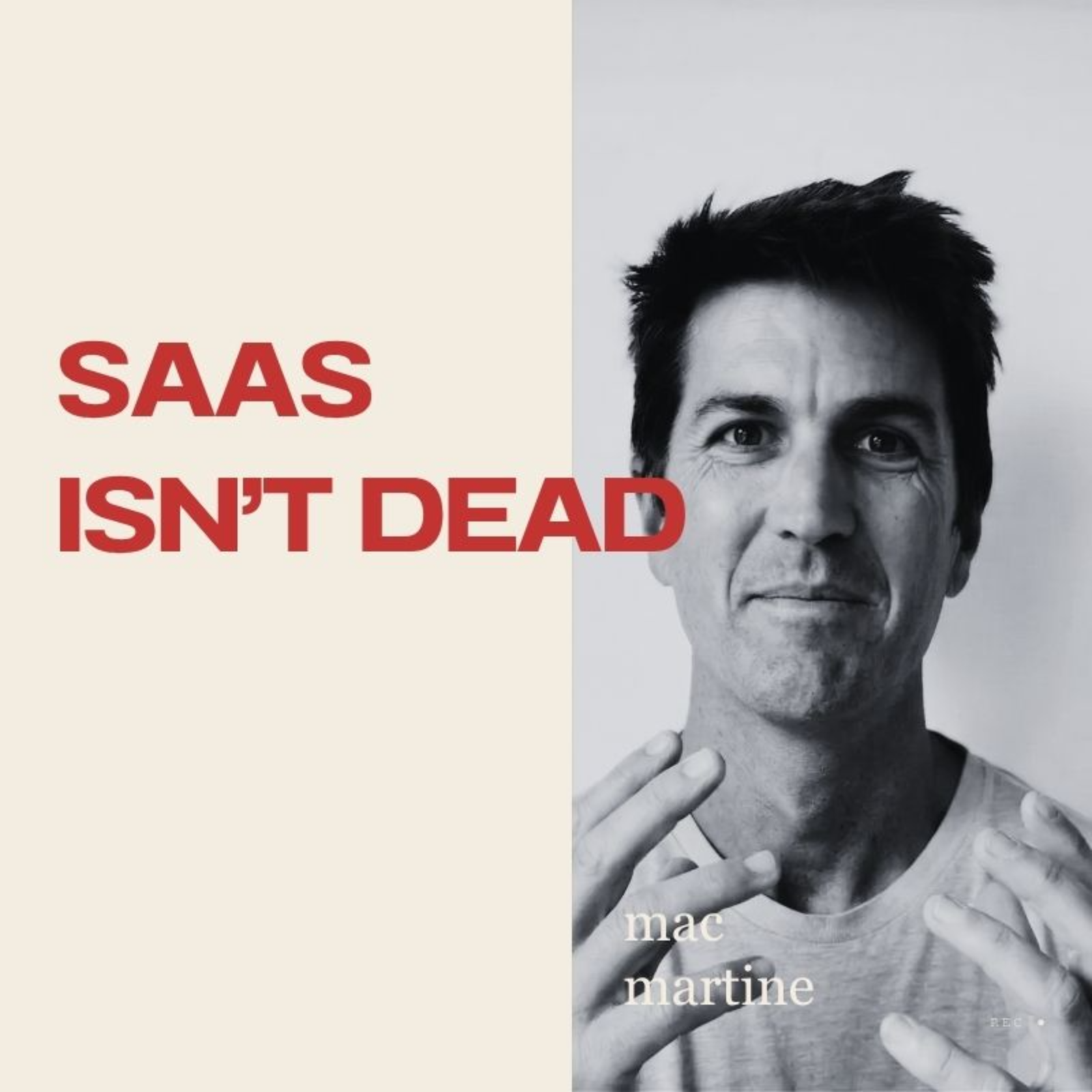 SaaS isn't dead but old playbooks are — Mac Martine @ Demandbird