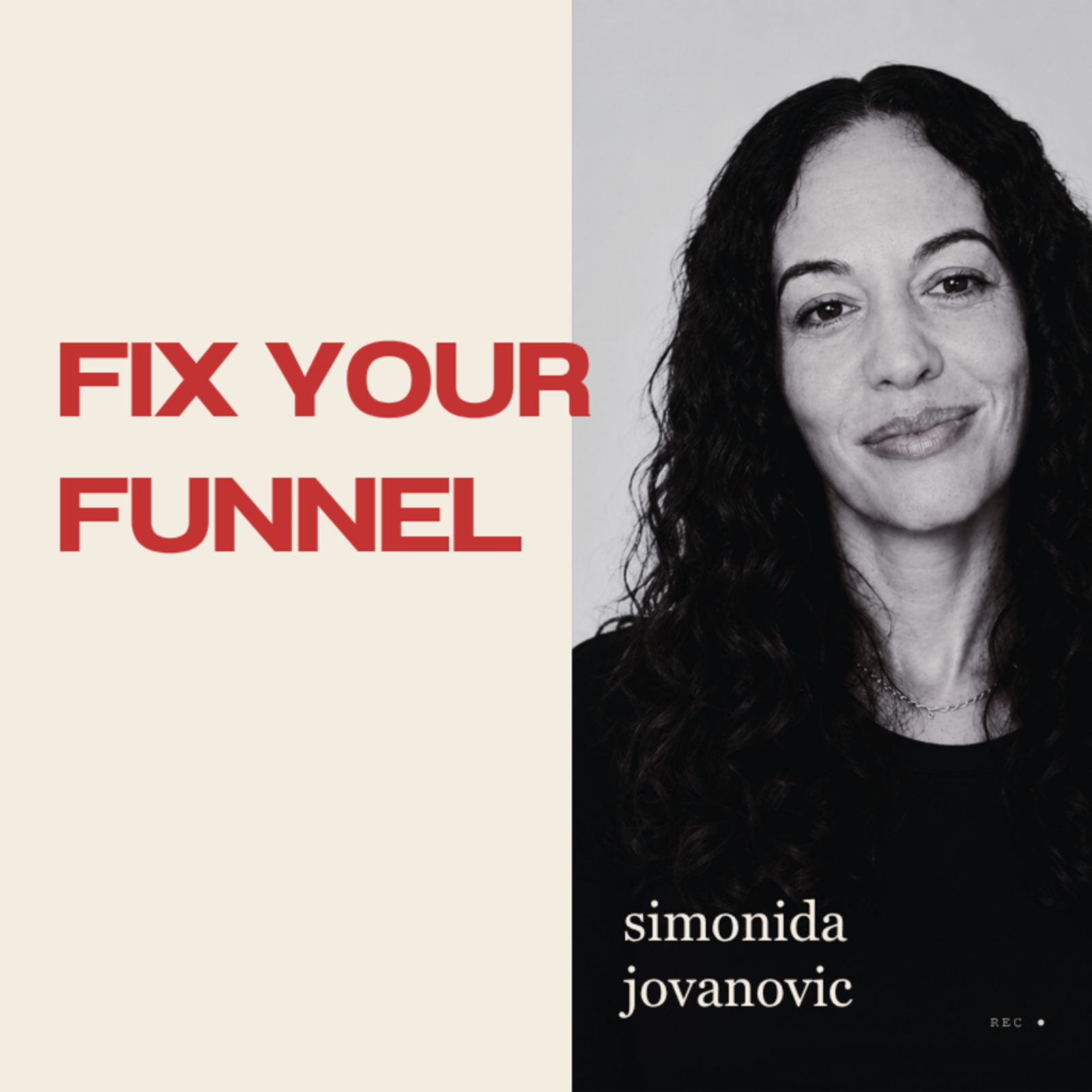 Stop chasing traffic, fix your SaaS funnel first — Simonida Jovanovic