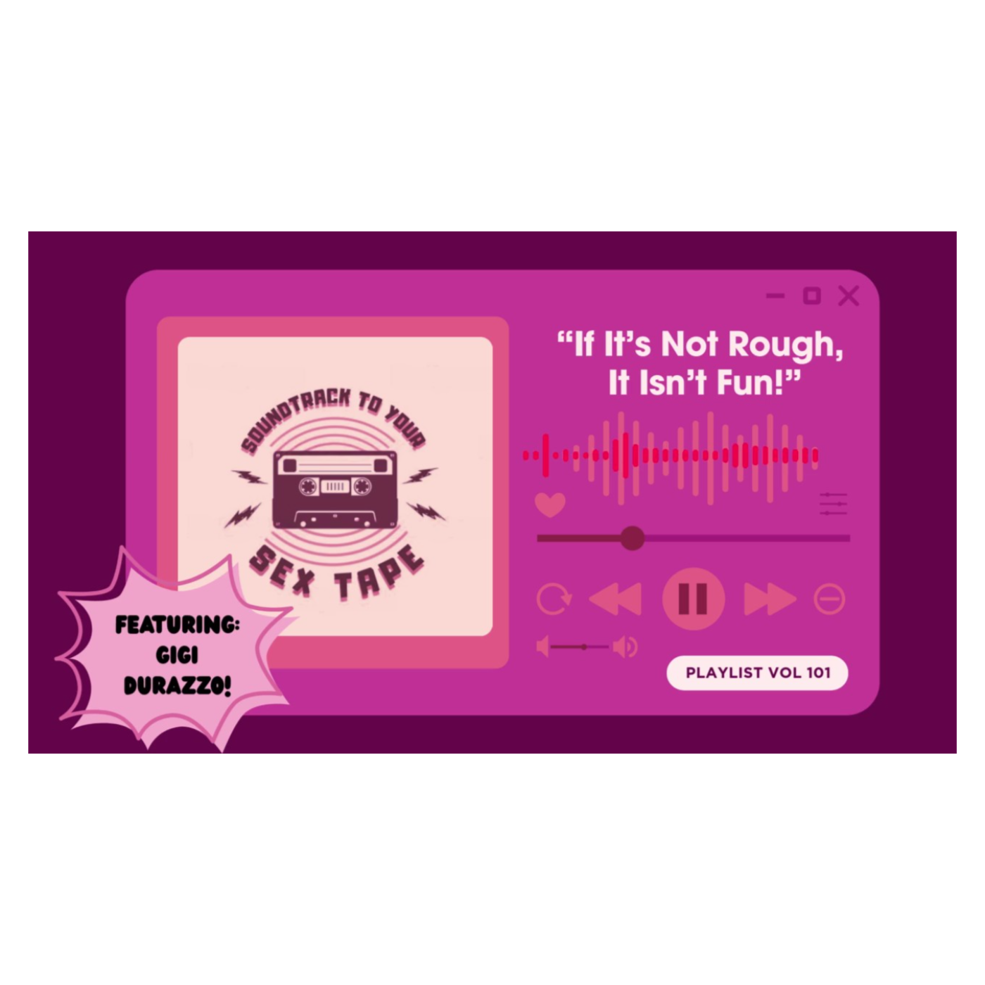 "If It's Not Rough, It Isn't Fun!"  episode artwork