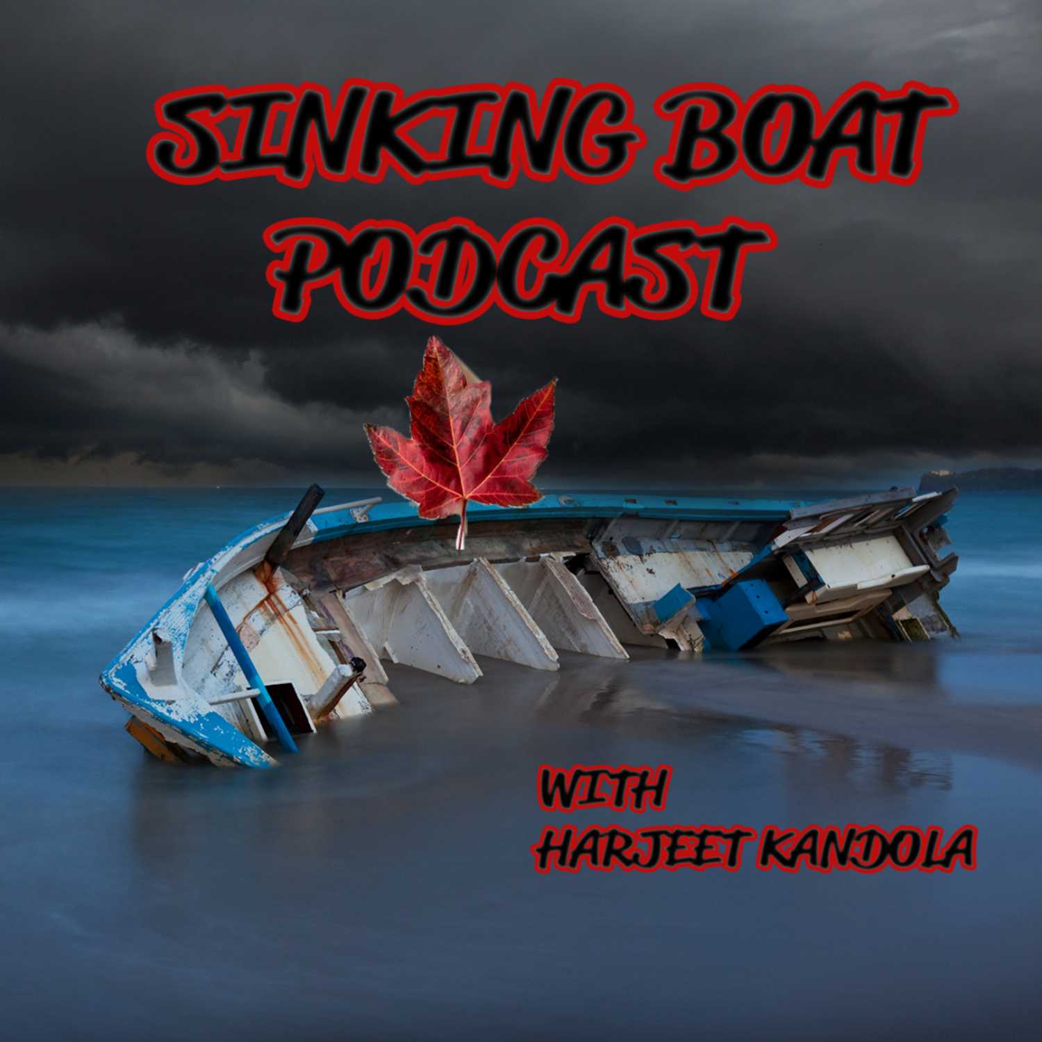 Sinking Boat Podcast - An Unfortunate Bird's Eye-View of a Fallen Western Society podcast artwork