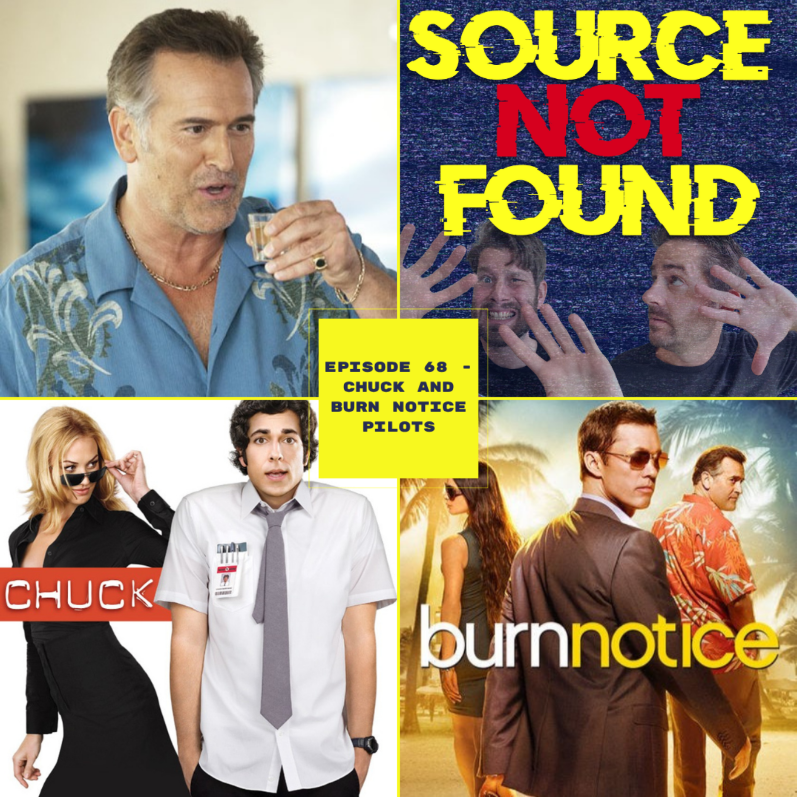 E68- Chuck vs. Burn Notice 