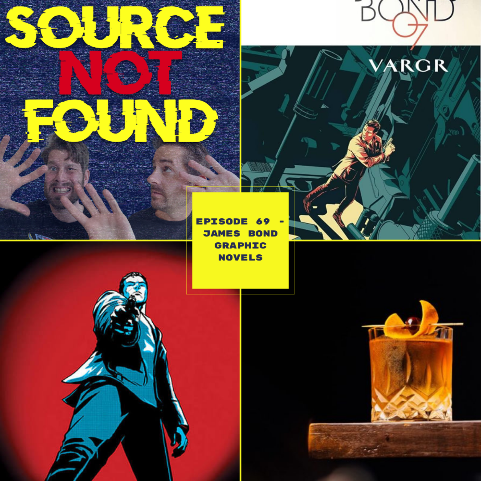 E69- James Bond Graphic Novels