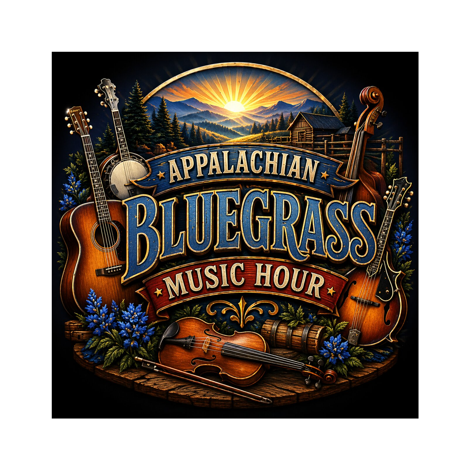 The Appalachian Bluegrass Music Hour 6-8-2026 episode artwork