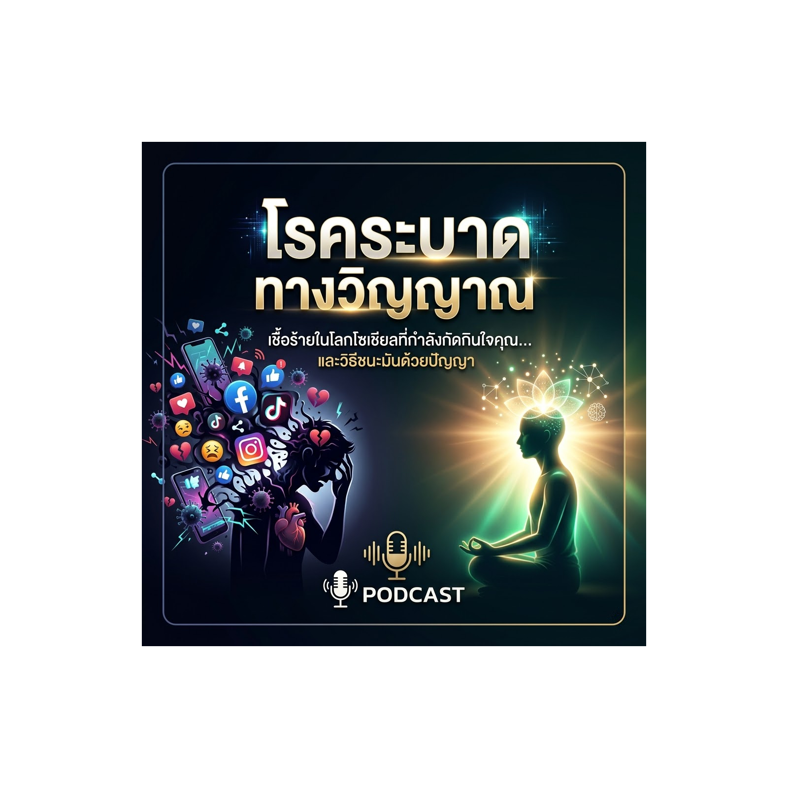 “โรคระบาดทางวิญญาณ” เชื้อร้ายในโลกโซเชียลที่กำลังกัดกินใจคุณ... และวิธีชนะมันด้วยปัญญา