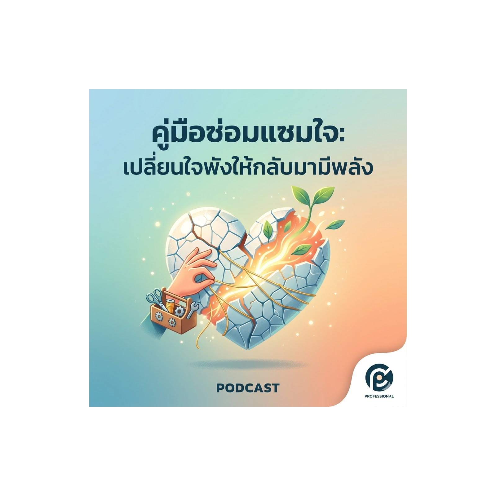 "คู่มือซ่อมแซมใจ: เปลี่ยนใจพังให้กลับมามีพลัง"