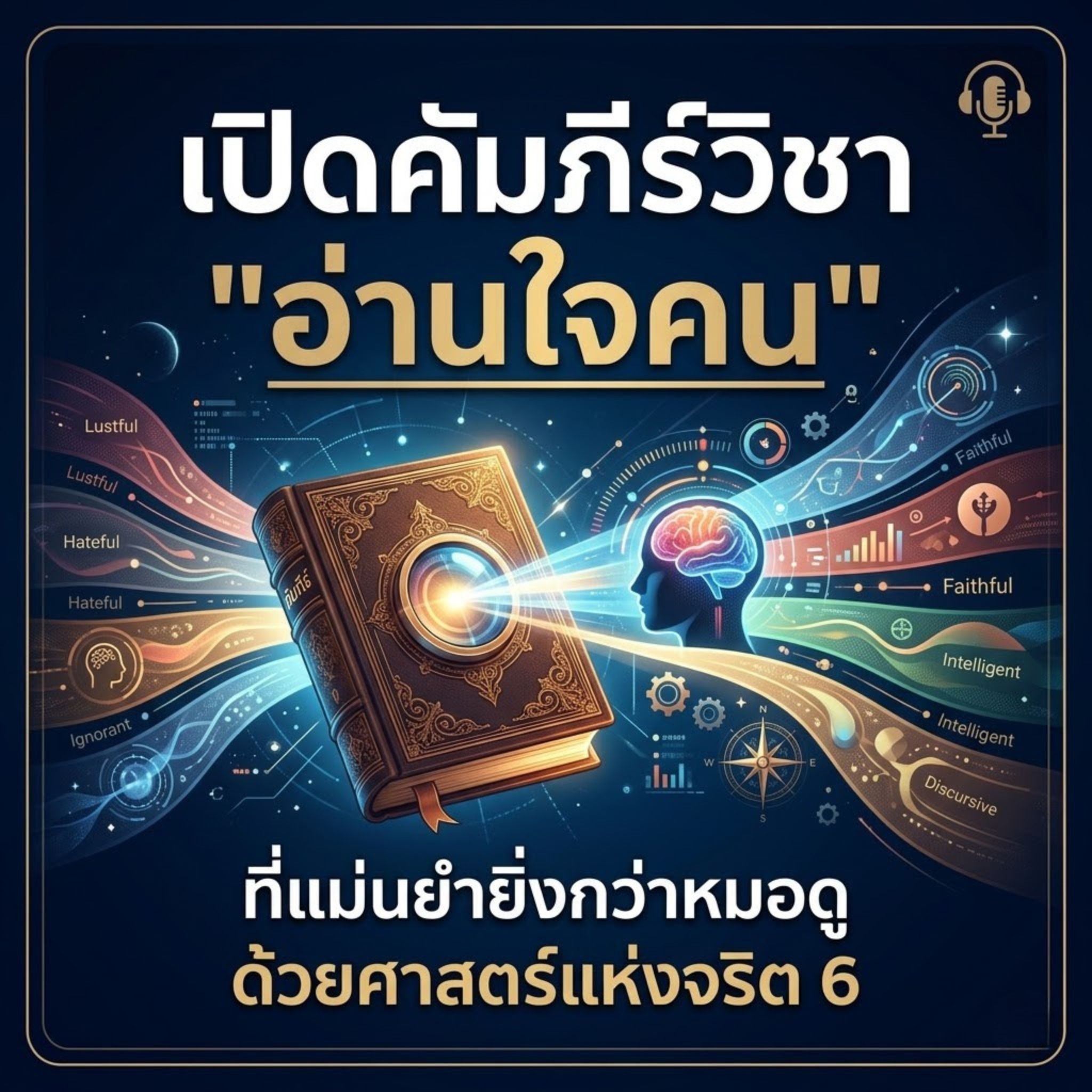 เปิดคัมภีร์วิชา "อ่านใจคน" ที่แม่นยำยิ่งกว่าหมอดู ด้วยศาสตร์แห่งจริต 6