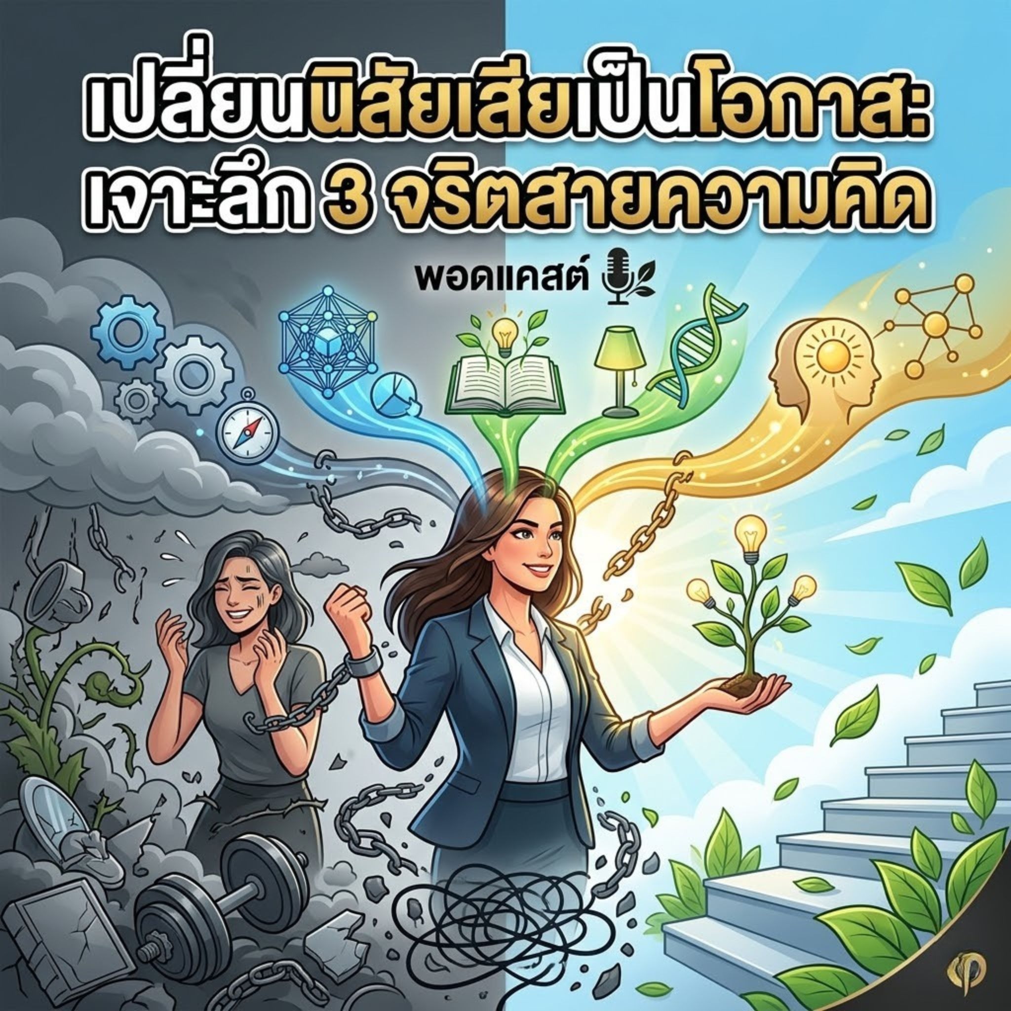 เปลี่ยนนิสัยเสียเป็นโอกาส: เจาะลึก 3 จริตสายความคิด