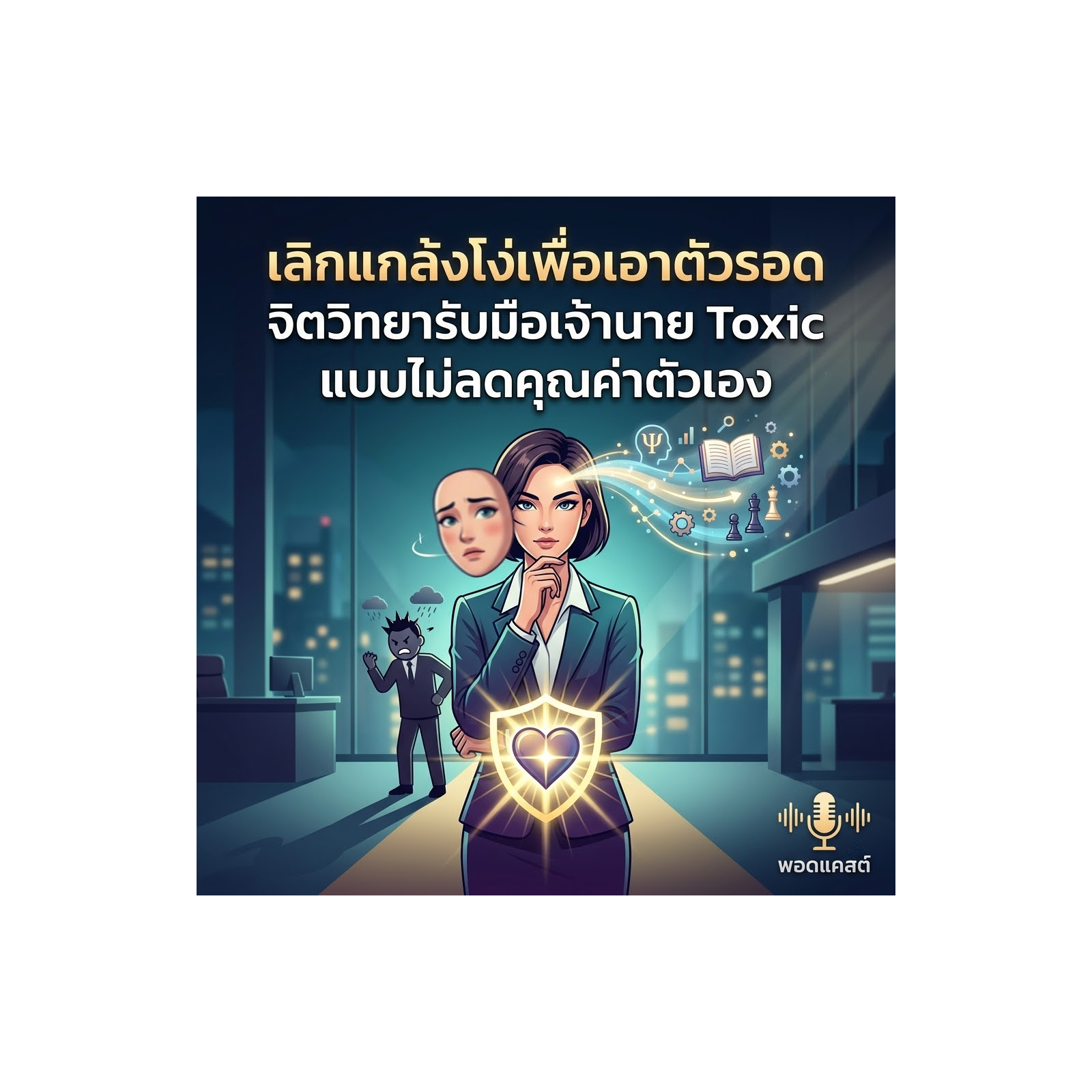 เลิกแกล้งโง่เพื่อเอาตัวรอด จิตวิทยารับมือเจ้านาย Toxic แบบไม่ลดคุณค่าตัวเอง