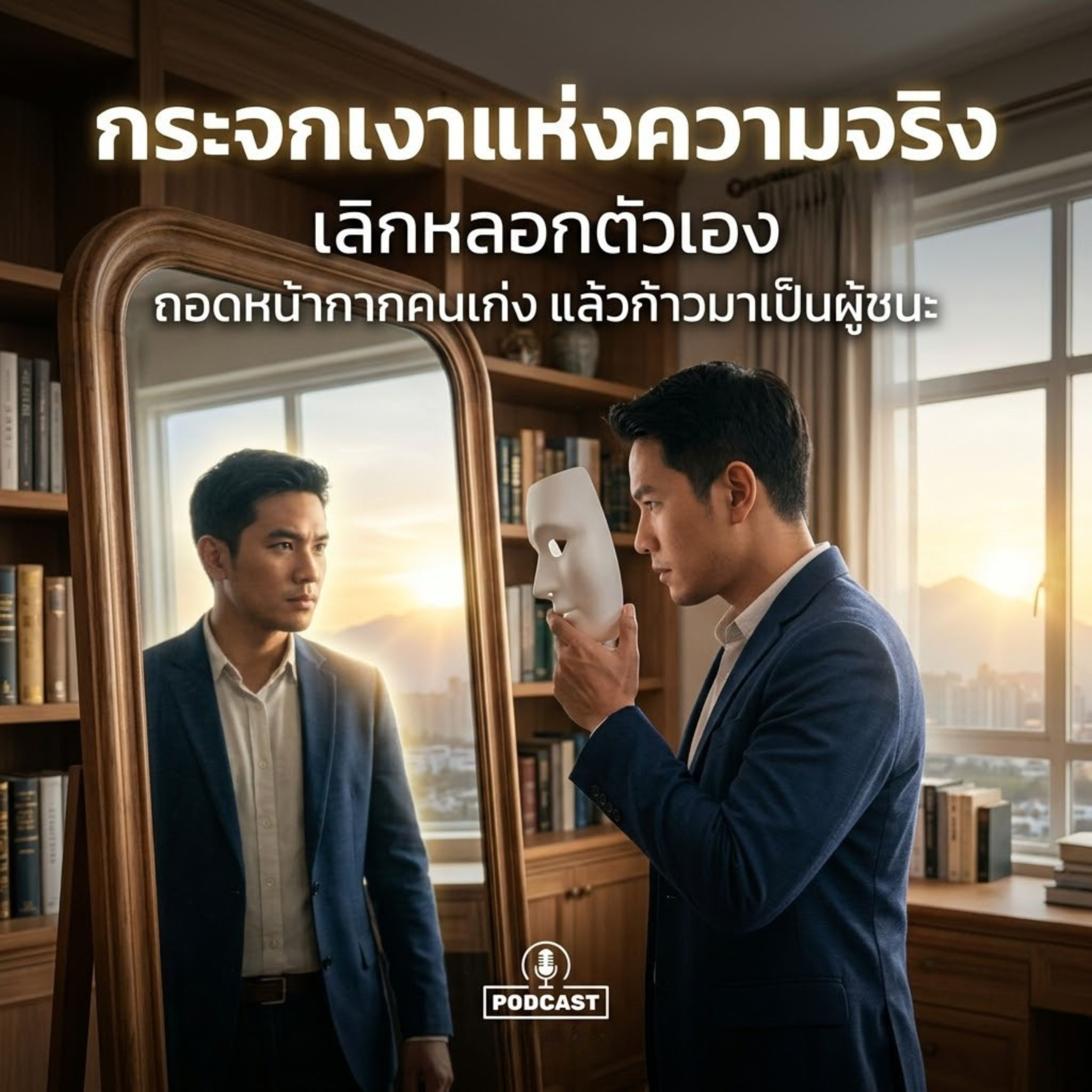 กระจกเงาแห่งความจริง เลิกหลอกตัวเอง ถอดหน้ากากคนเก่ง แล้วก้าวมาเป็นผู้ชนะ