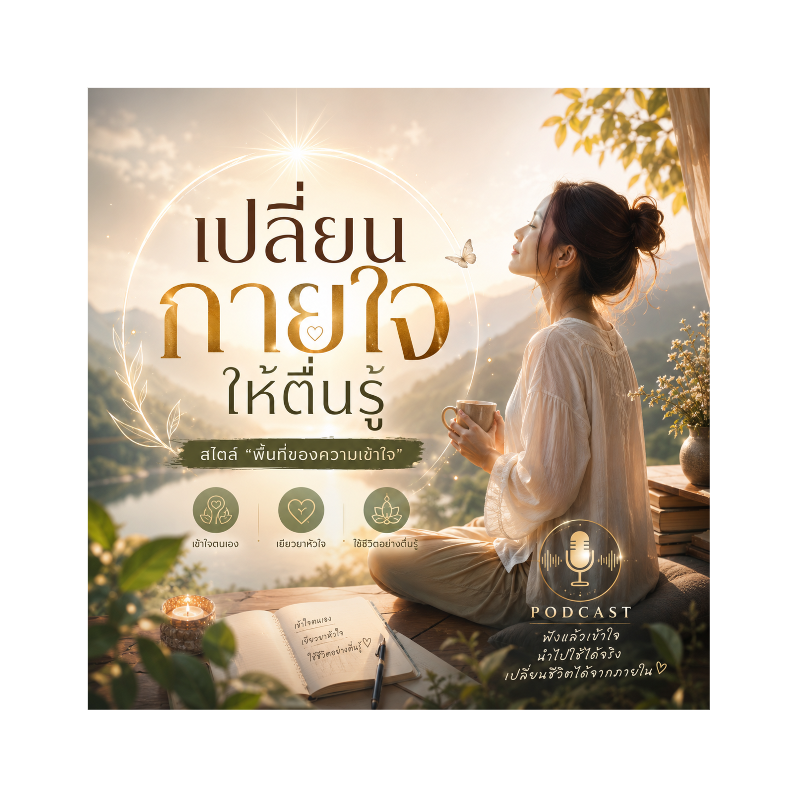 เปลี่ยนกายใจให้ตื่นรู้ สไตล์ "พื้นที่ของความเข้าใจ"