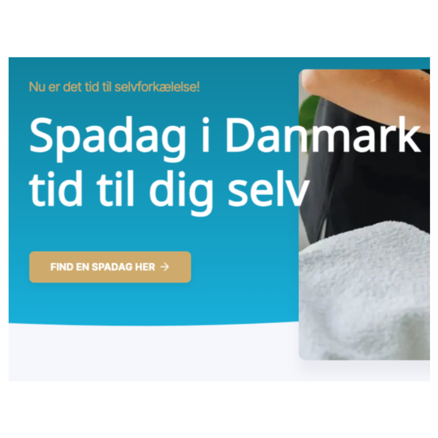Spaophold og -oplevelser i hele Danmark