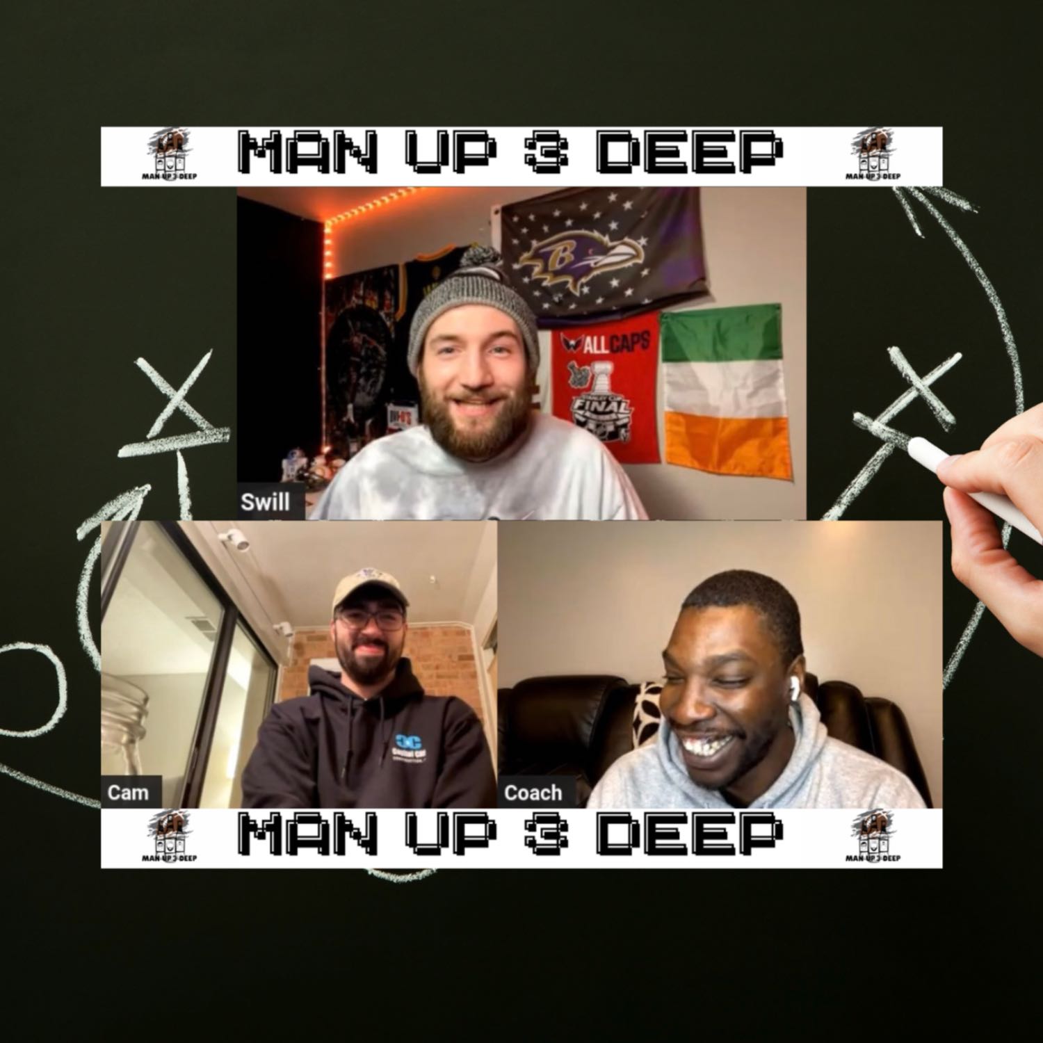 Man Up 3 Deep