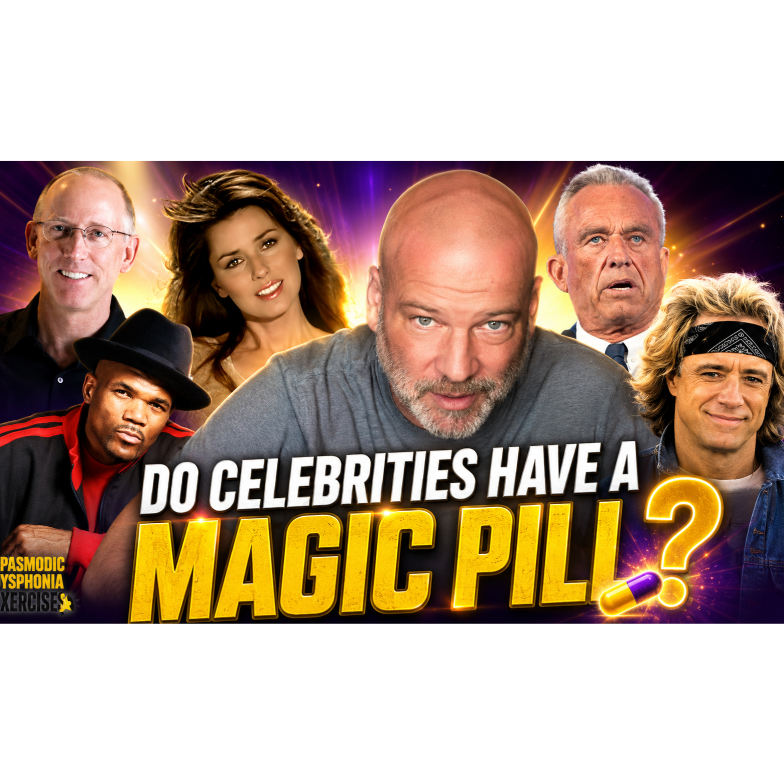 Celebrities With Spasmodic Dysphonia: Is There a Magic Pill? episode artwork