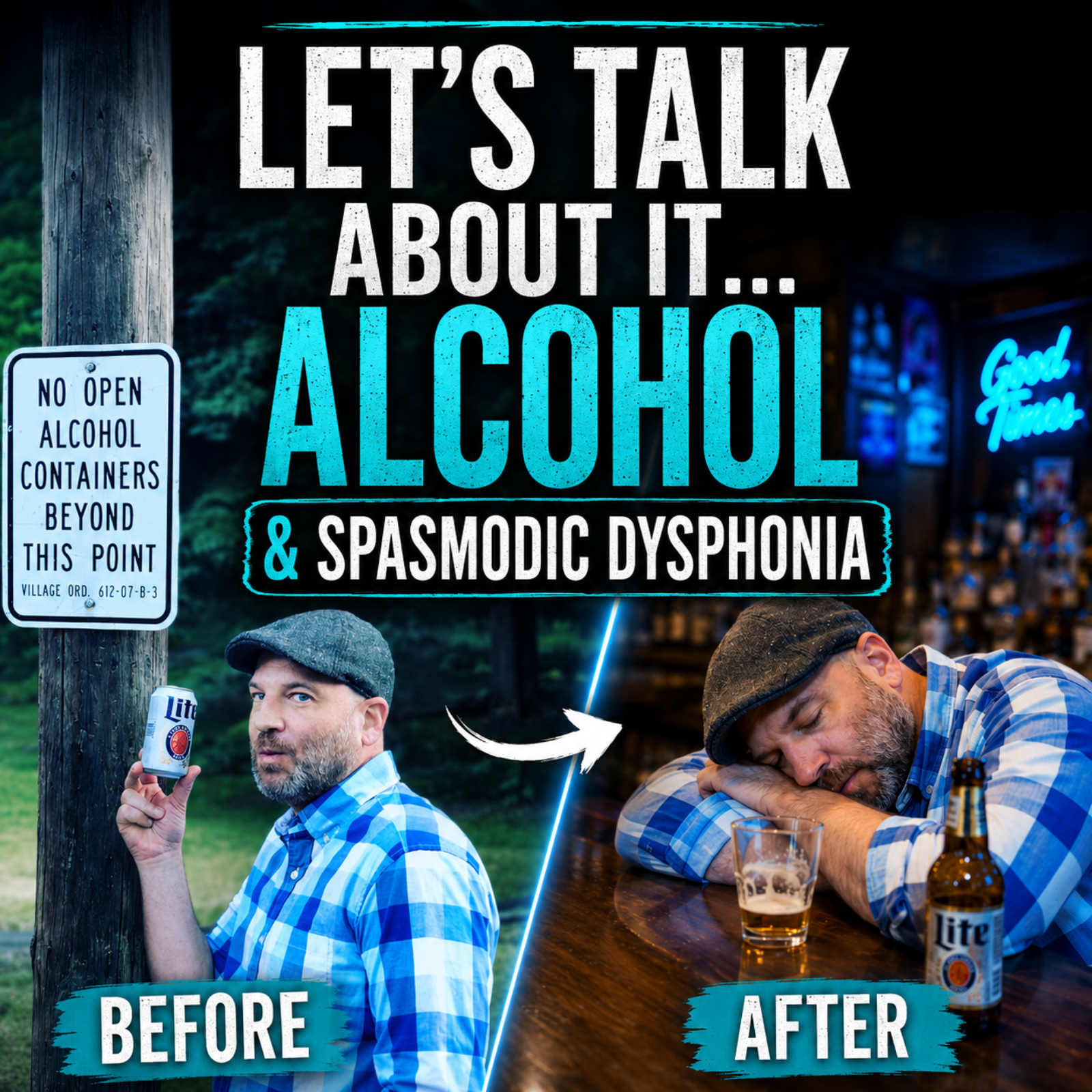 Spasmodic Dysphonia and Alcohol: The Quick Fix Trap episode artwork