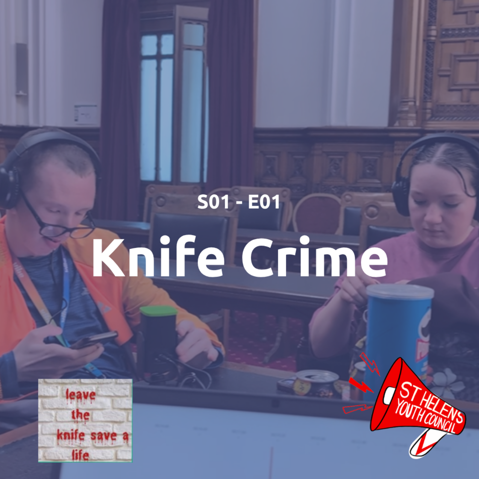 🎙️ Speak Now Podcast – Knife Crime episode artwork