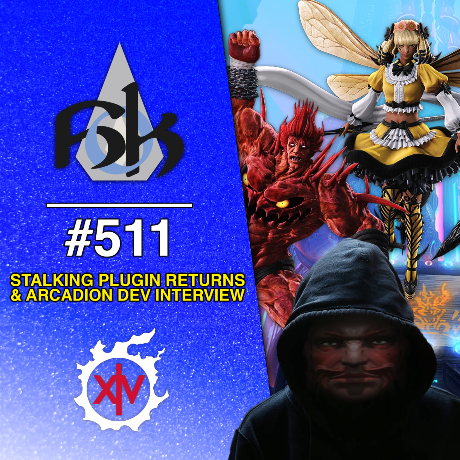 FFXIV Stalking Plugin Removed (again) & Arcadion Dev Interview episode artwork