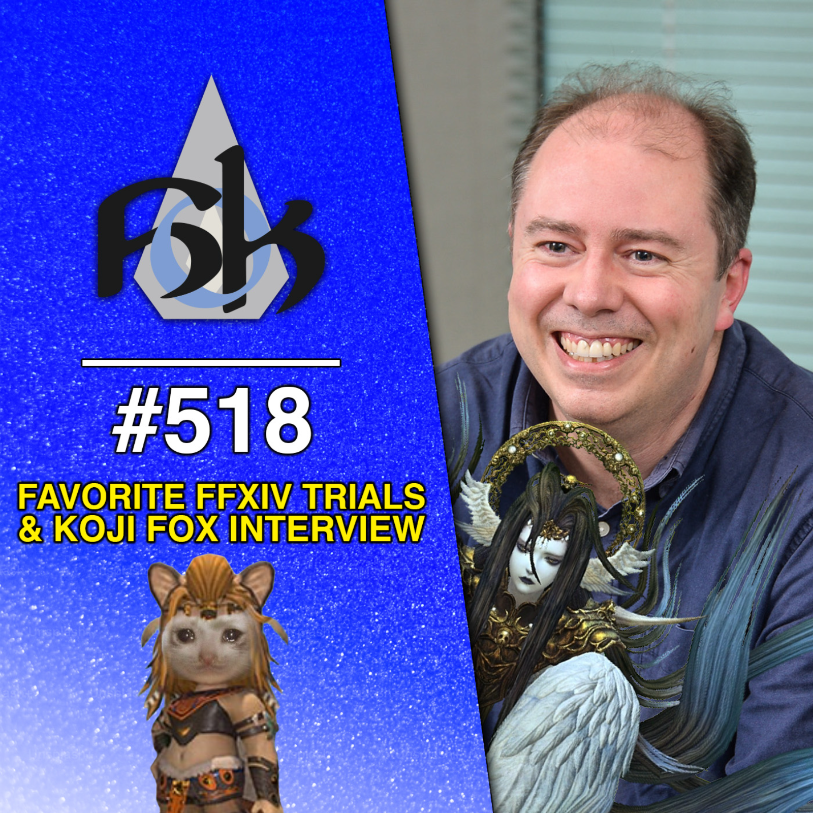 Koji Fox Interview & Favorite FFXIV Trials episode artwork