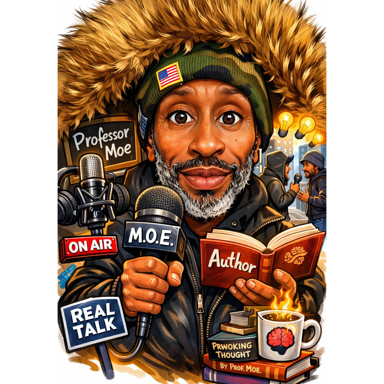 Real Talk with Moshe’ Ali-Bey podcast artwork