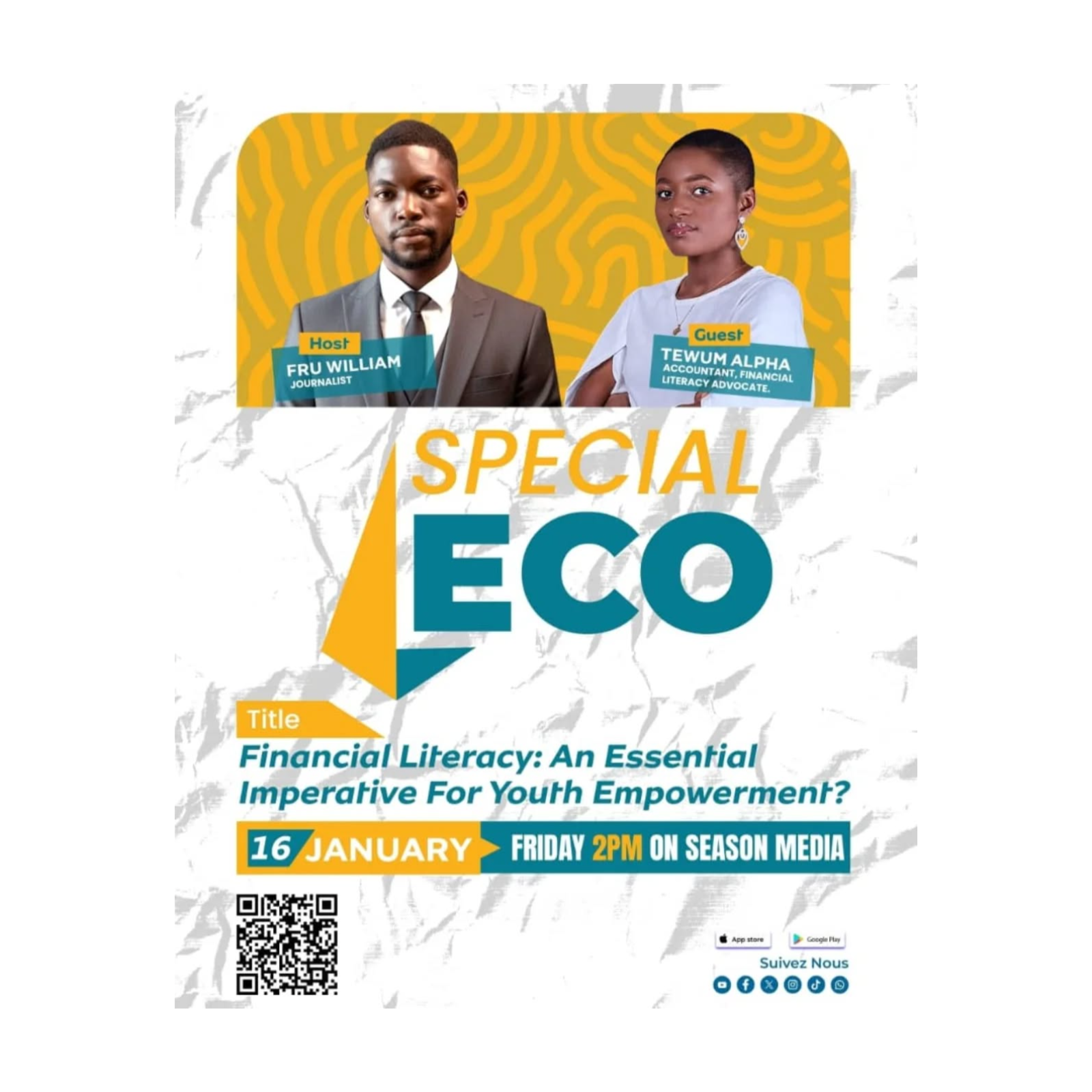 FINANCIAL LITERACY : AN ESSENTIAL IMPERATIVE FOR YOUTH EMPOWERMENT ? episode artwork